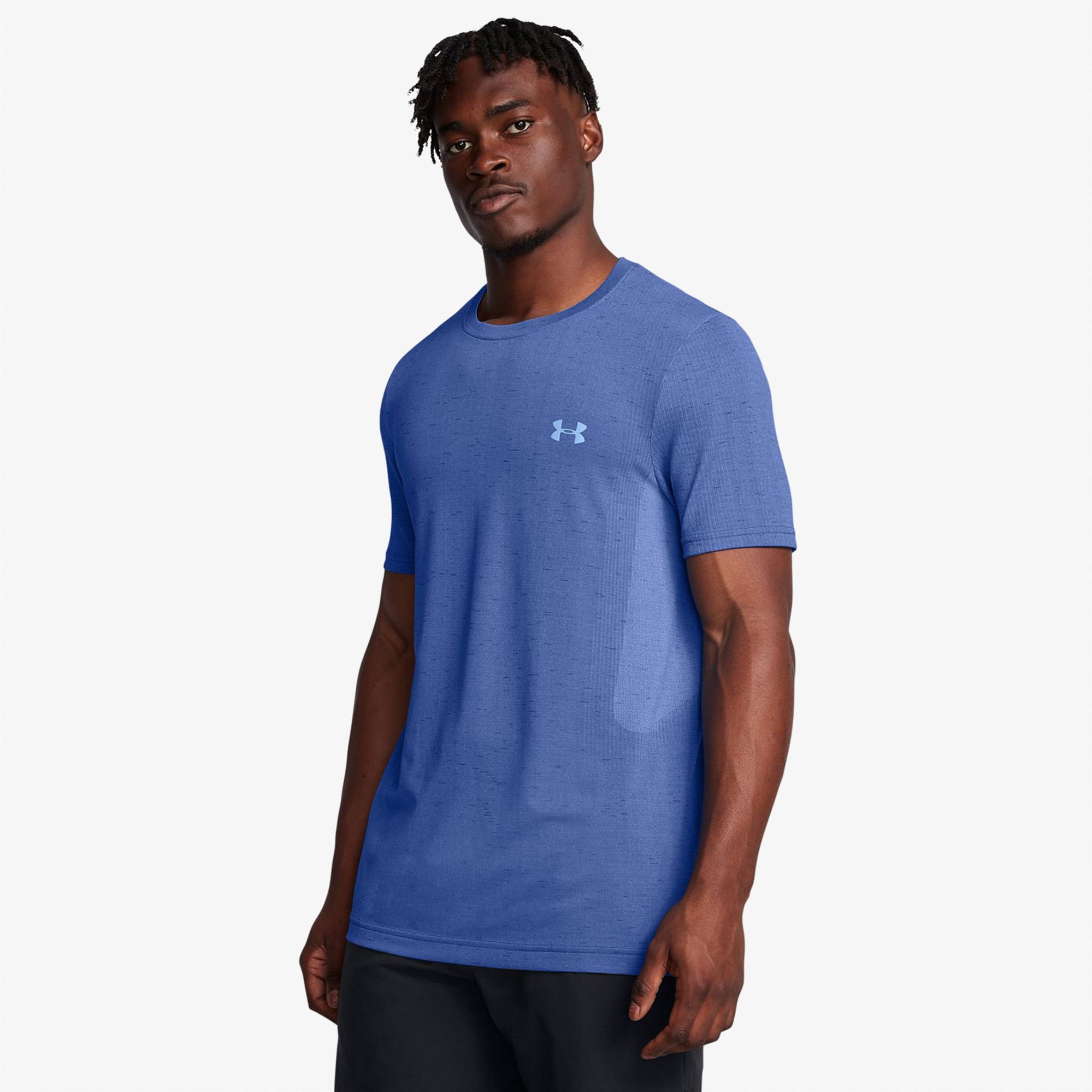 Under Armour Vanish Erkek Mavi Günlük T-Shirt