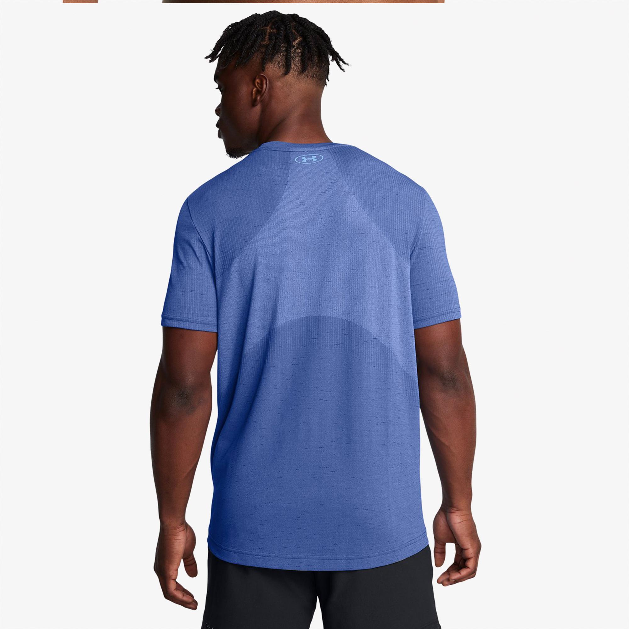 Under Armour Vanish Erkek Mavi Günlük T-Shirt