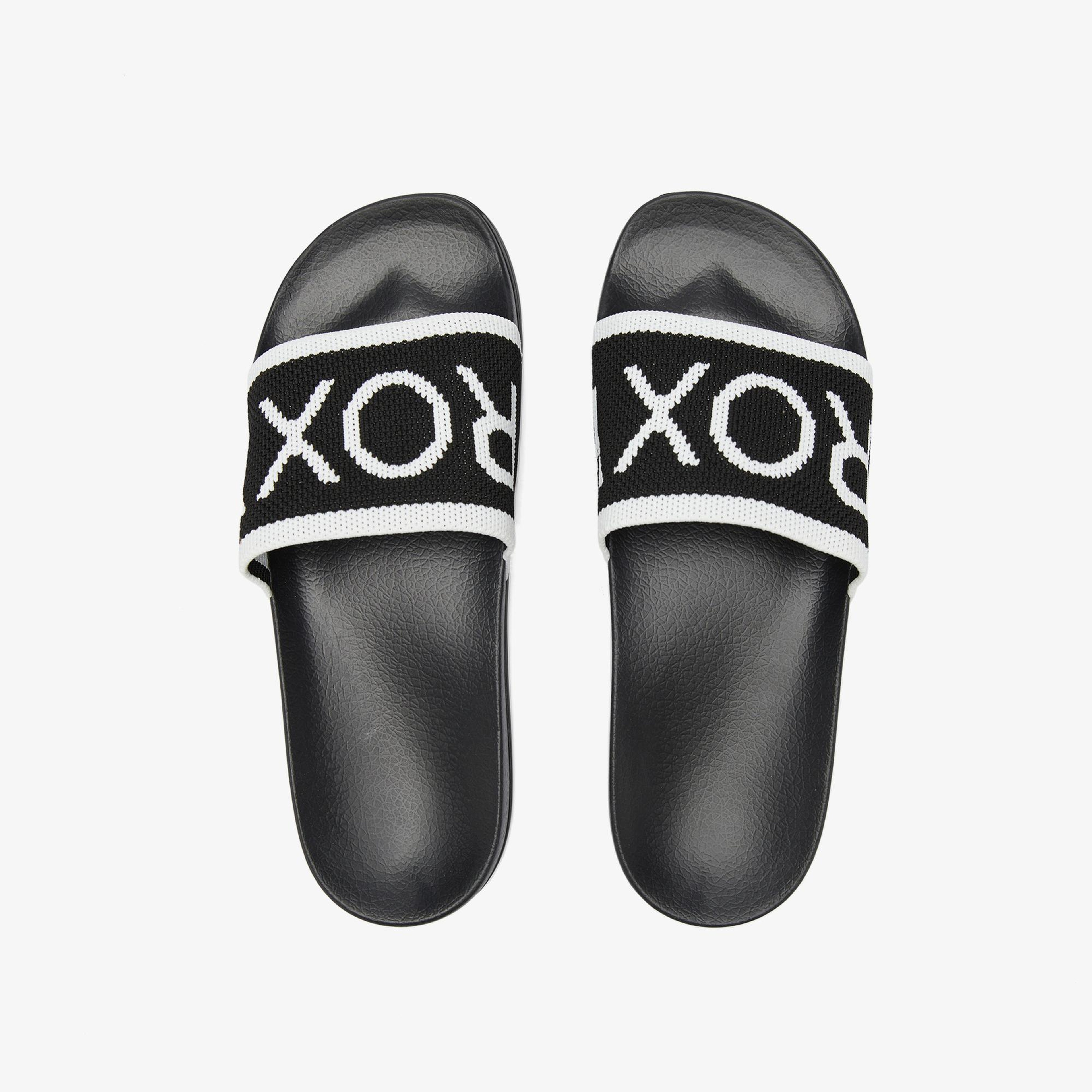 Roxy Slippy Knit Kadın Siyah Terlik