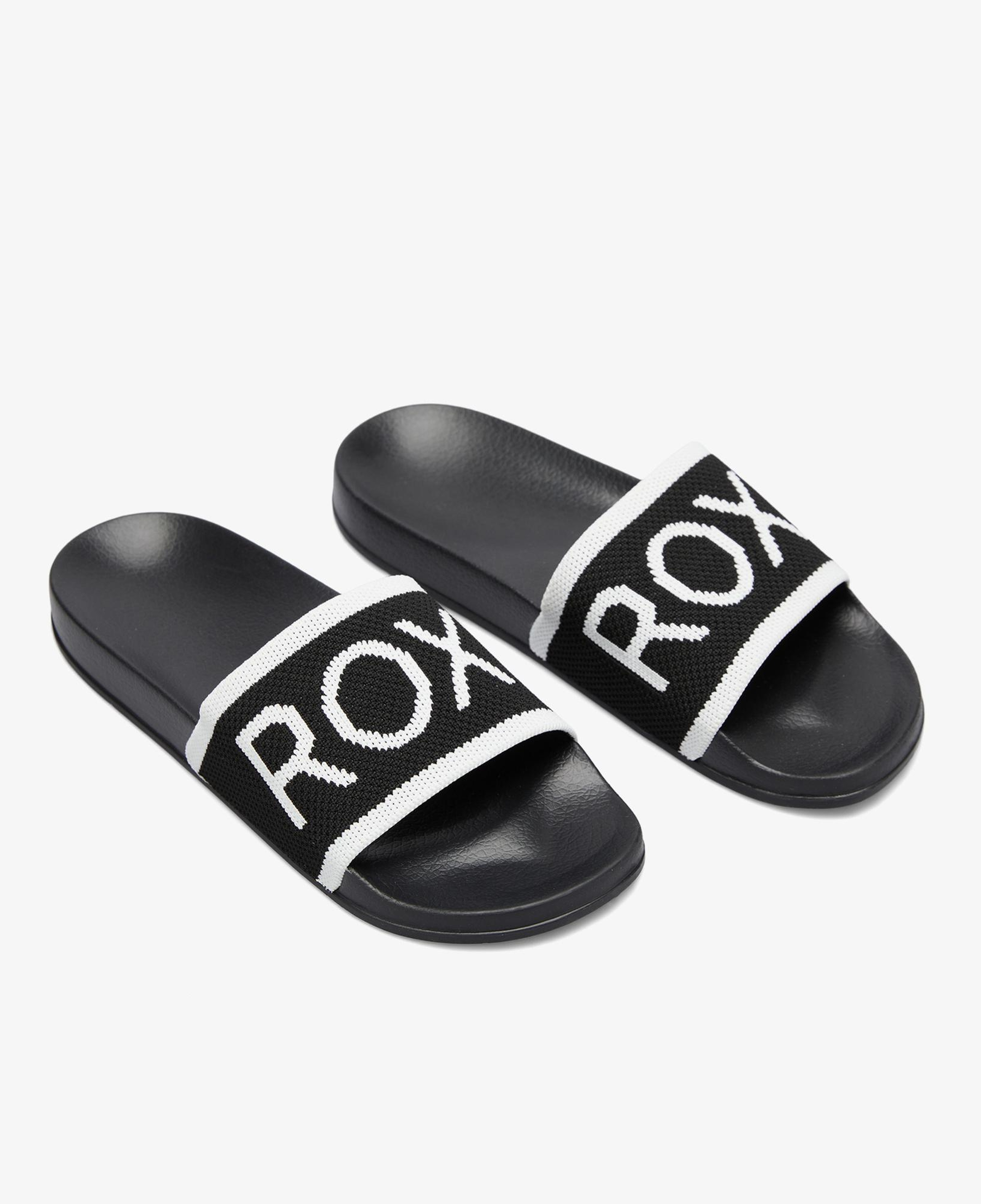 Roxy Slippy Knit Kadın Siyah Terlik