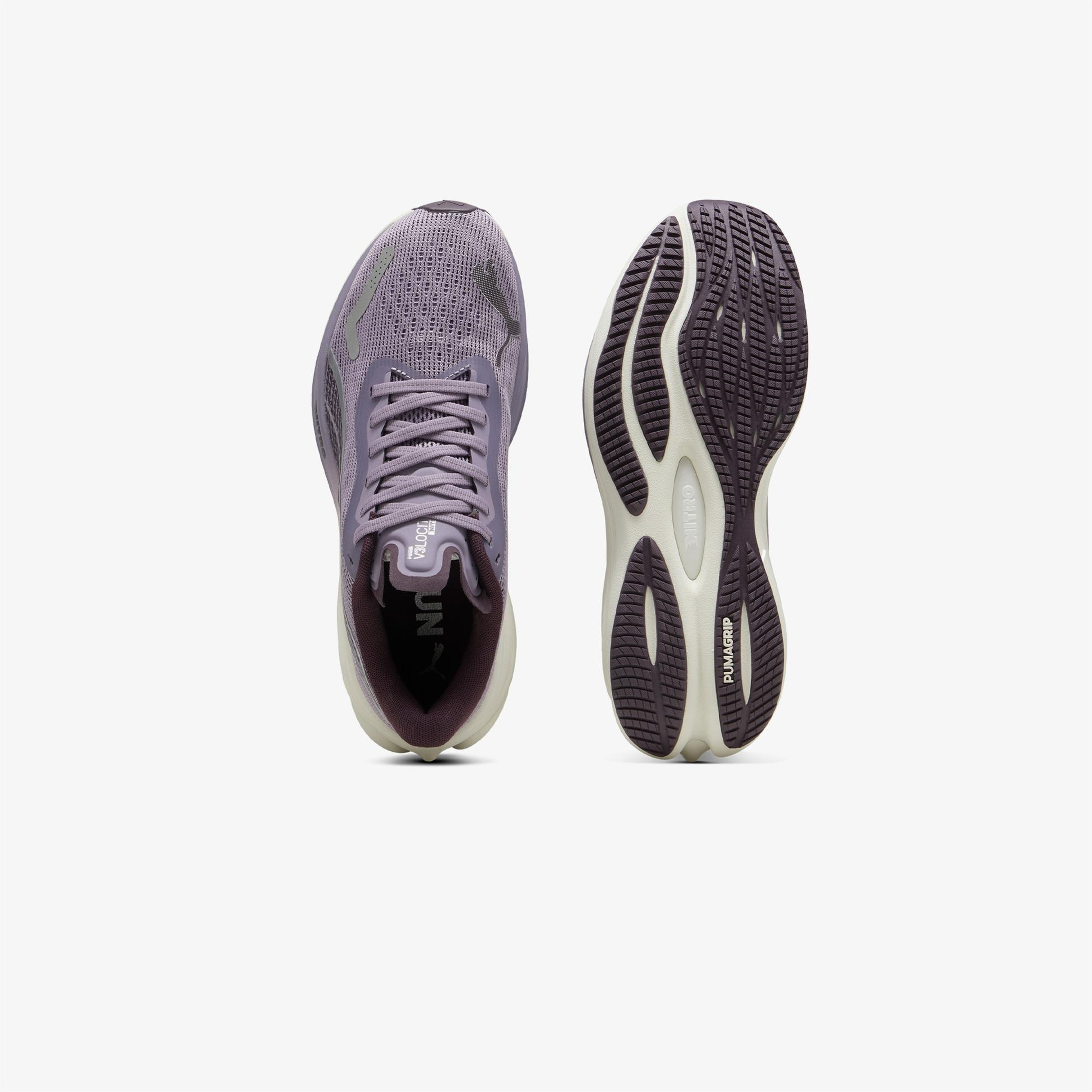 Puma Velocity Nitro 3 Kadın Mor Koşu Ayakkabısı