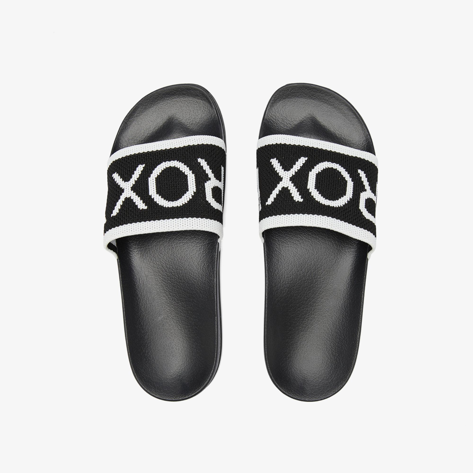 Roxy Slippy Knit Kadın Siyah Terlik