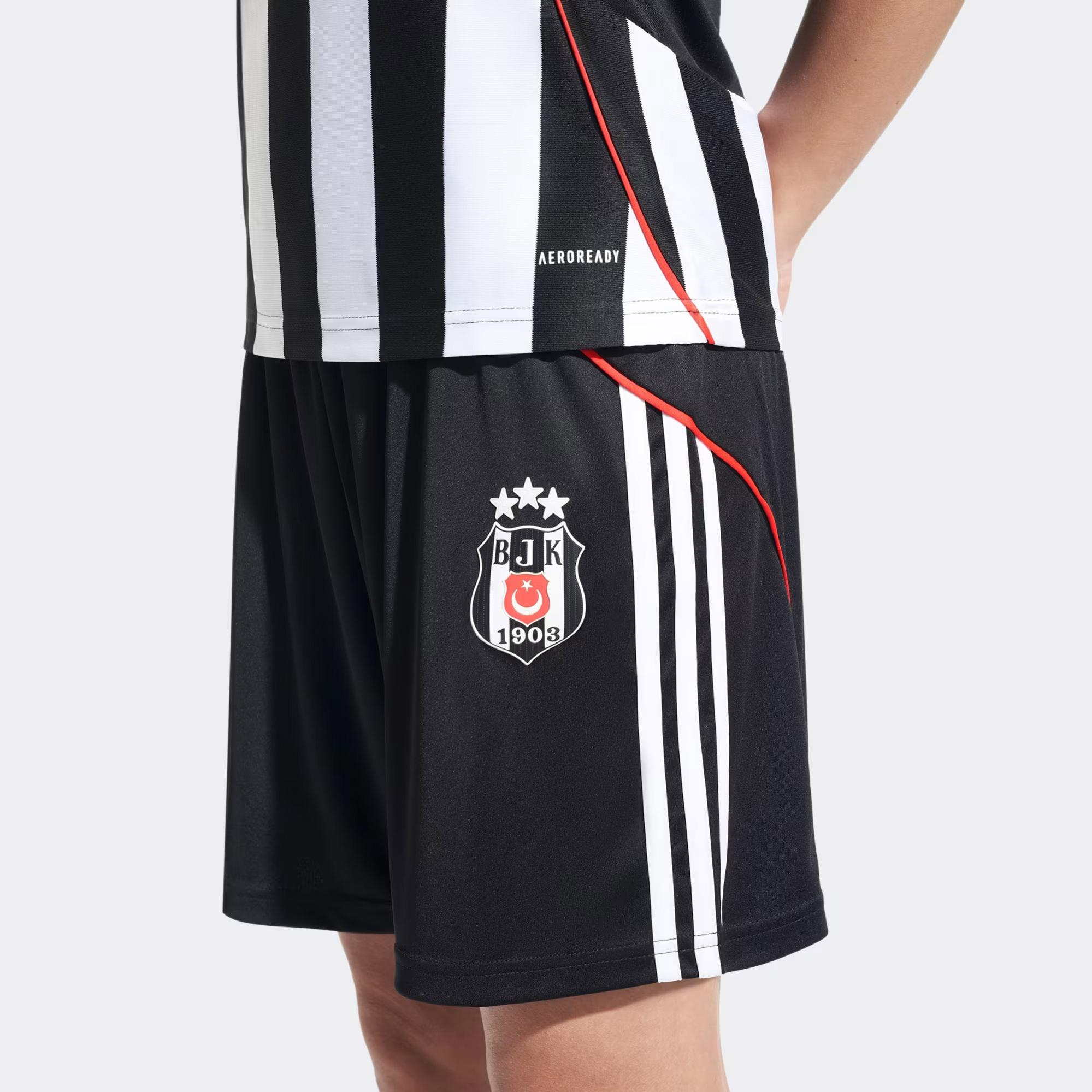 adidas Beşiktaş JK 25/26 Erkek Siyah Futbol Şortu