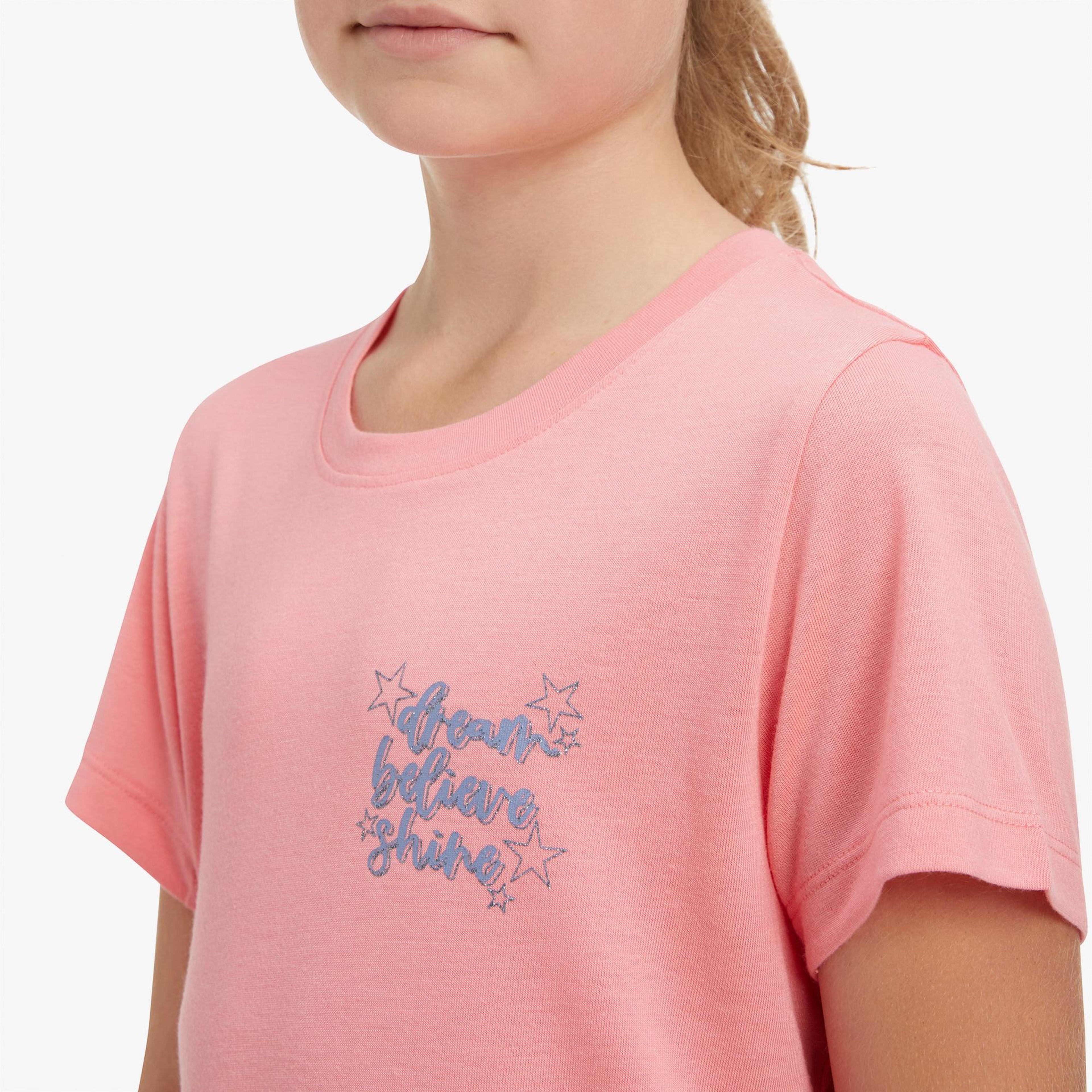 Energetics Garianne IX G Çocuk Pembe Günlük T-Shirt