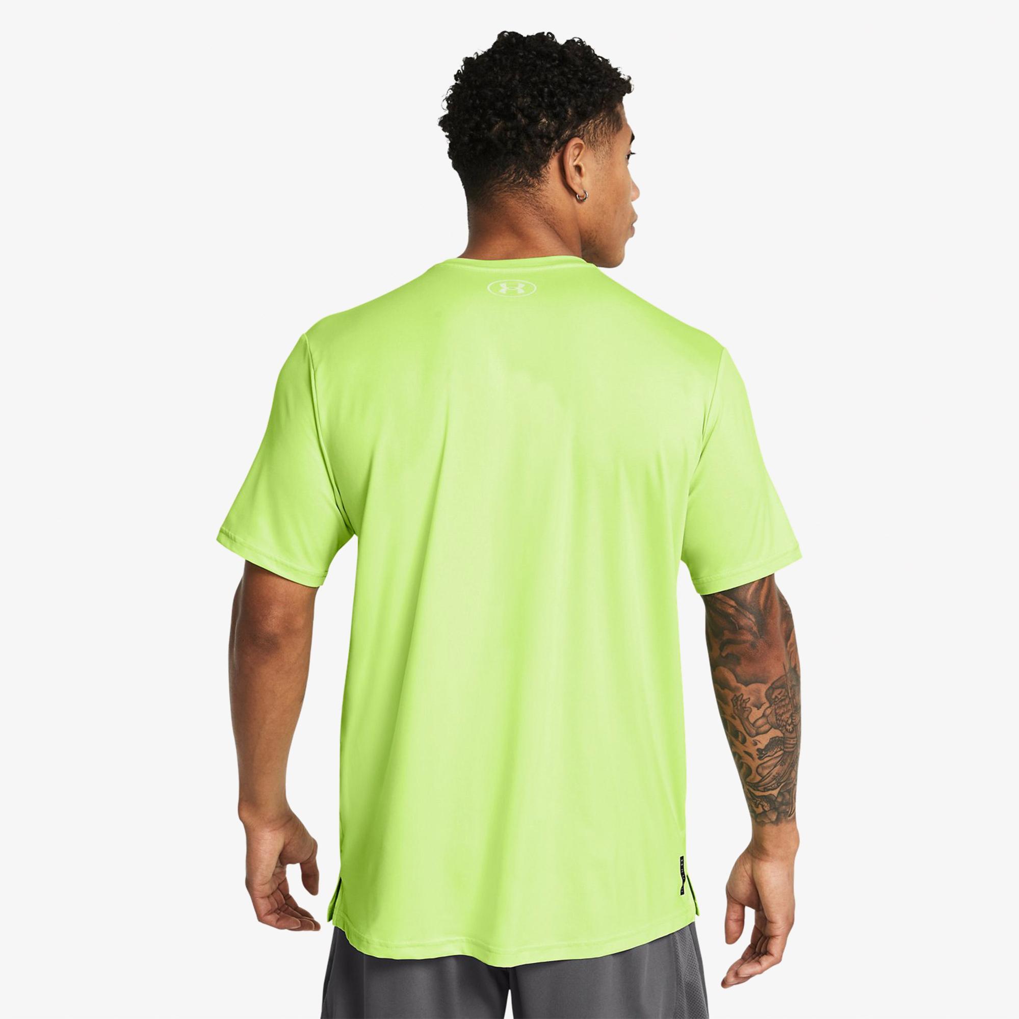 Under Armour Vanish Energy Erkek Yeşil T-Shirt