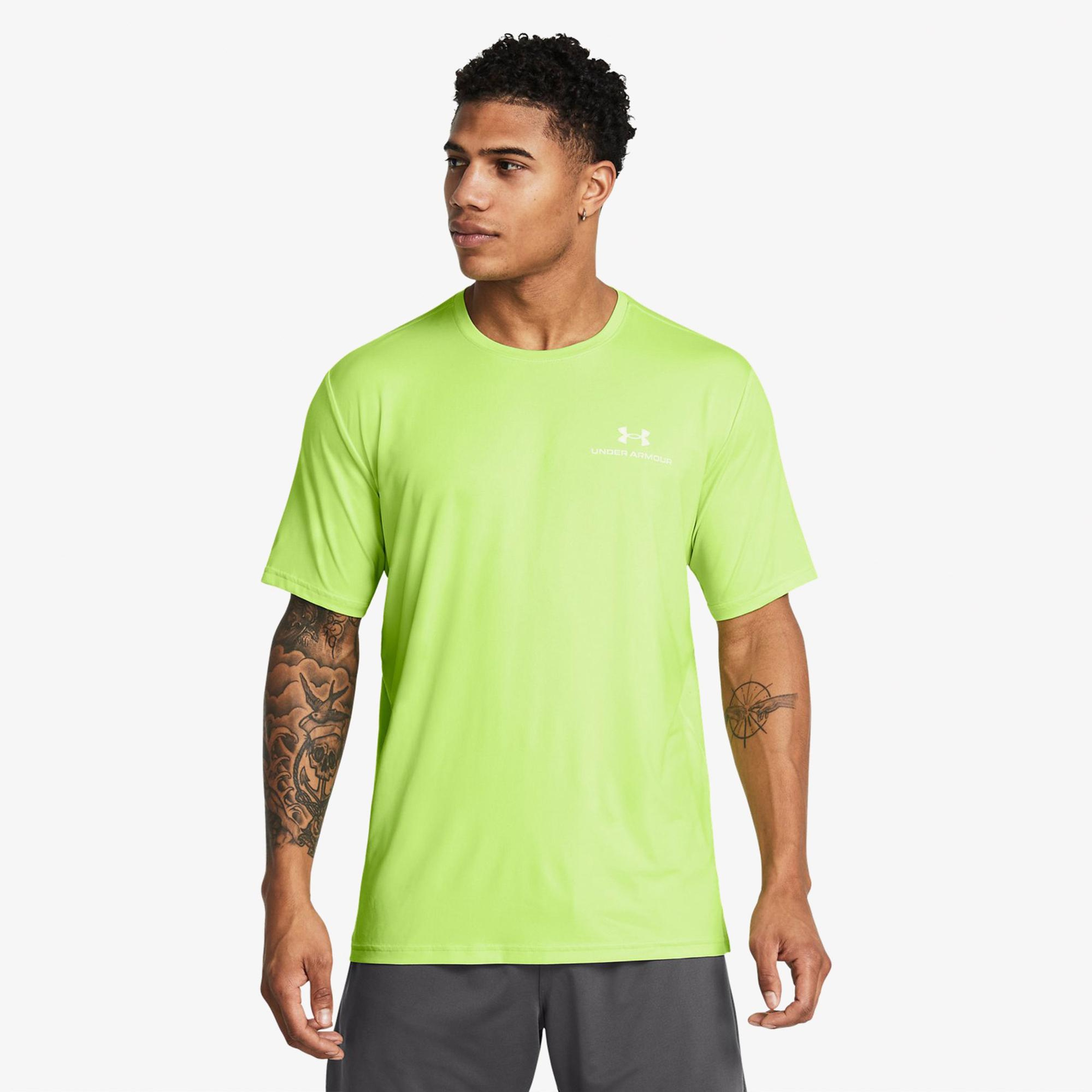 Under Armour Vanish Energy Erkek Yeşil T-Shirt