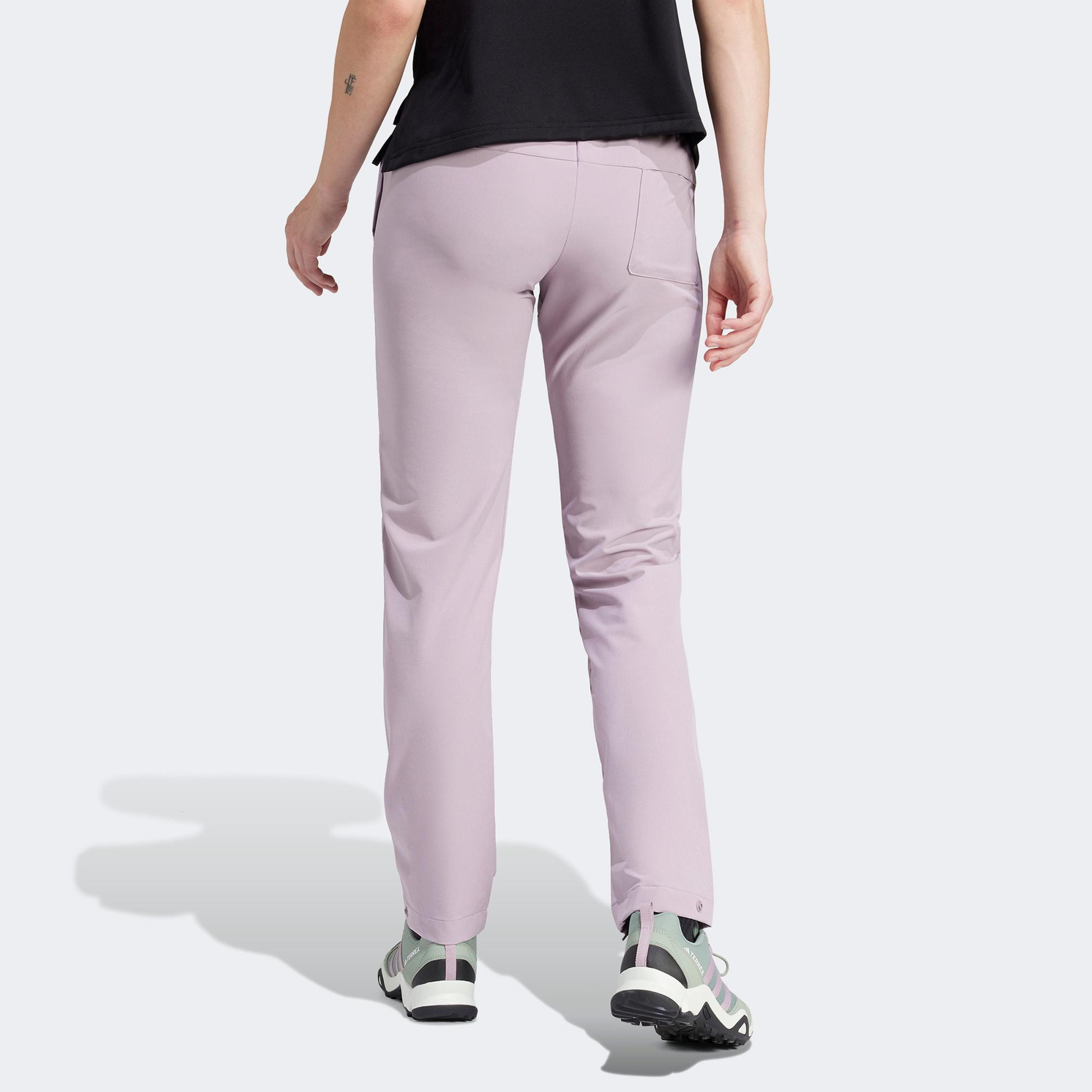 adidas Terrex liteflex Kadın Mor Outdoor Pantolon