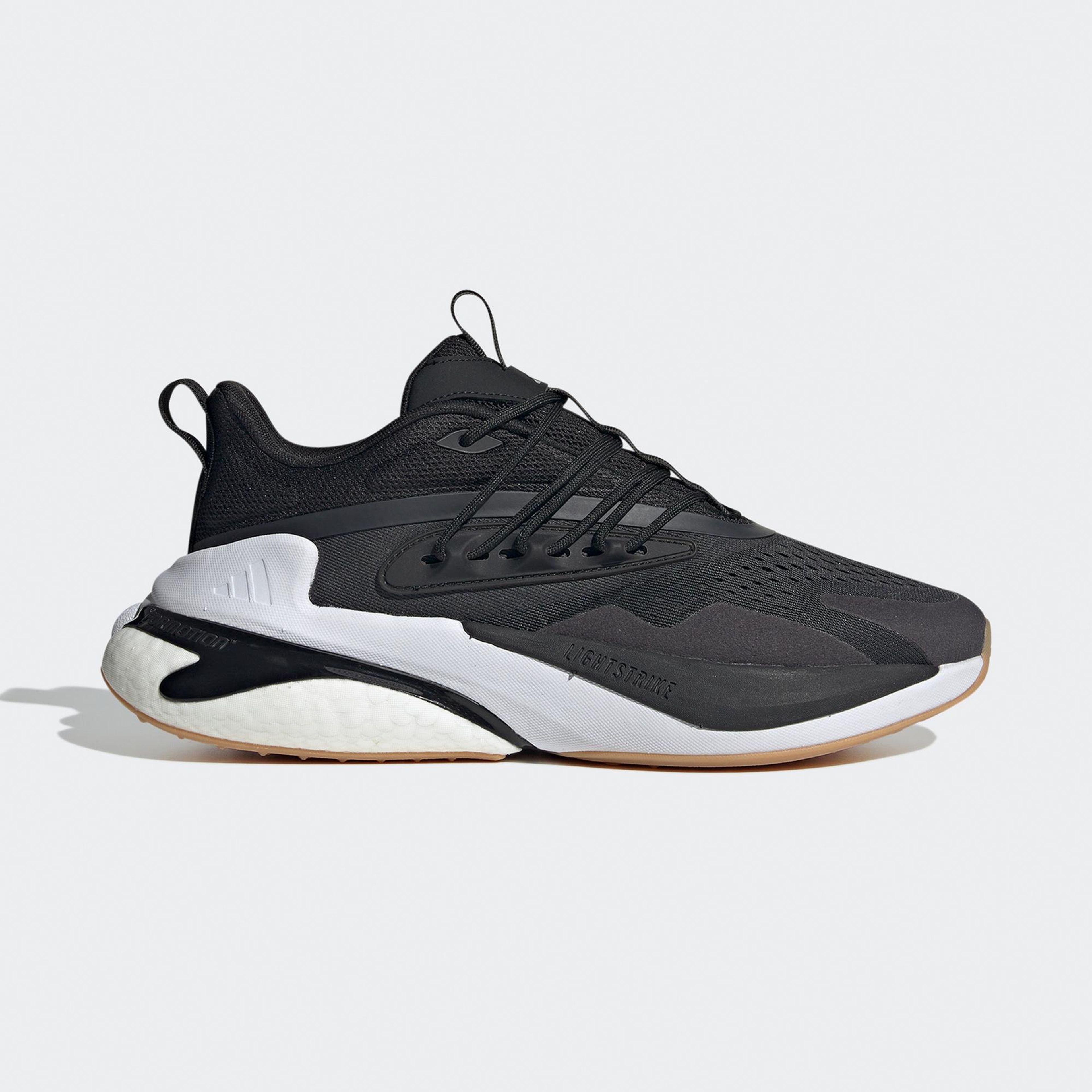 adidas Alphaboost V2 Erkek Siyah Günlük Spor Ayakkabı