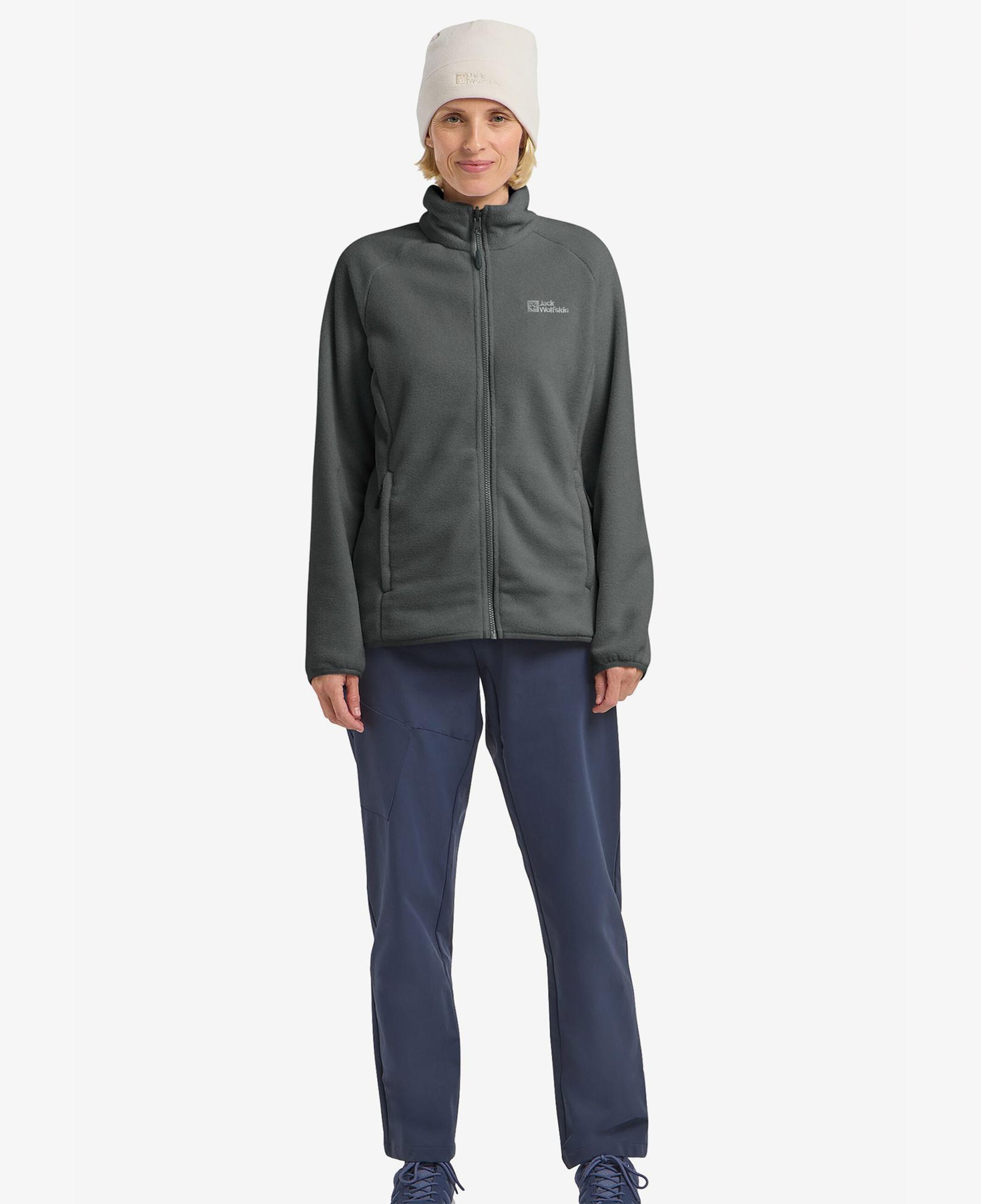 Jack Wolfskin Moonrise Kadın Yeşil Outdoor Polar