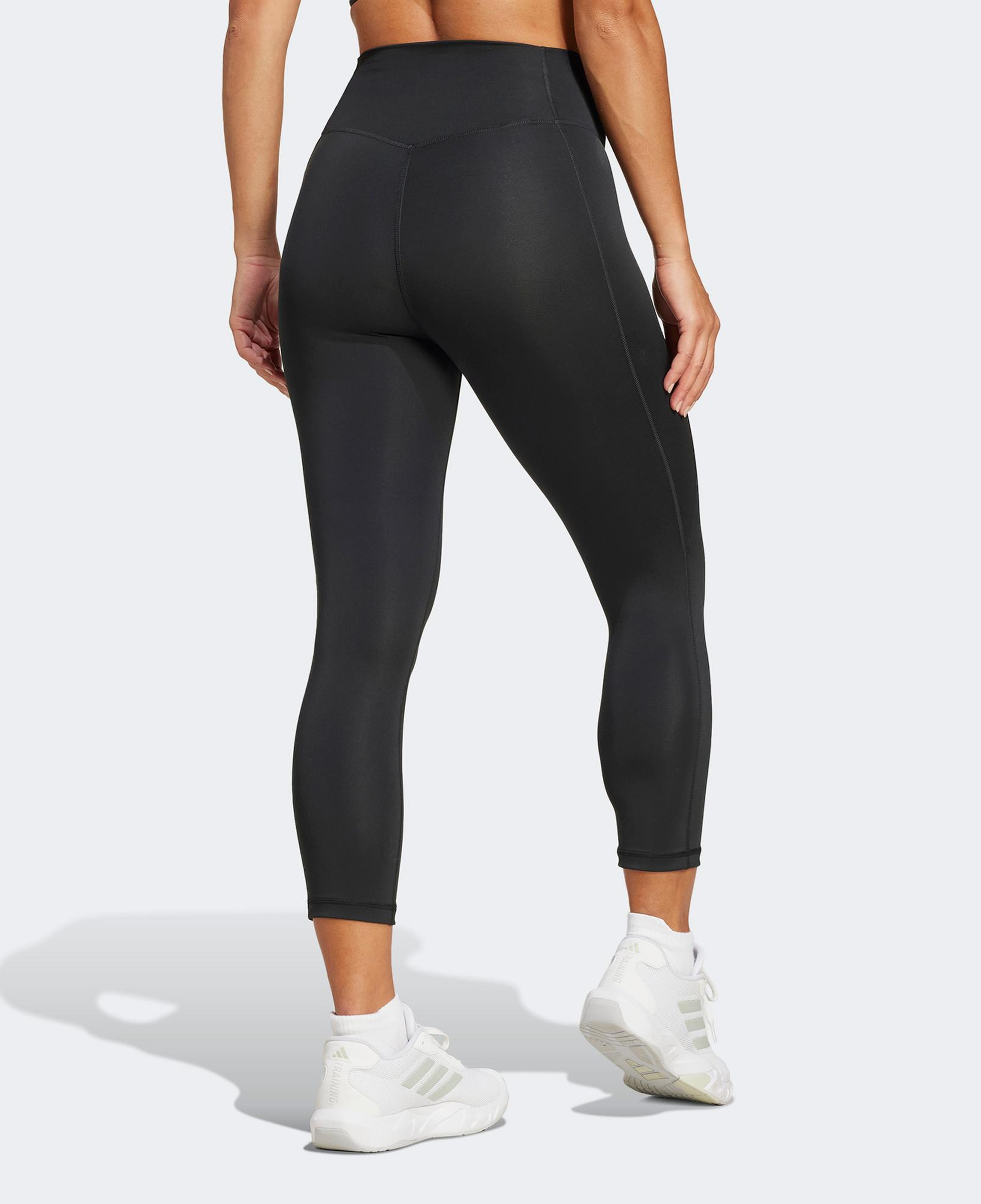 adidas Optime Essentials Stash 3/4 Kadın Siyah Antrenman Taytı