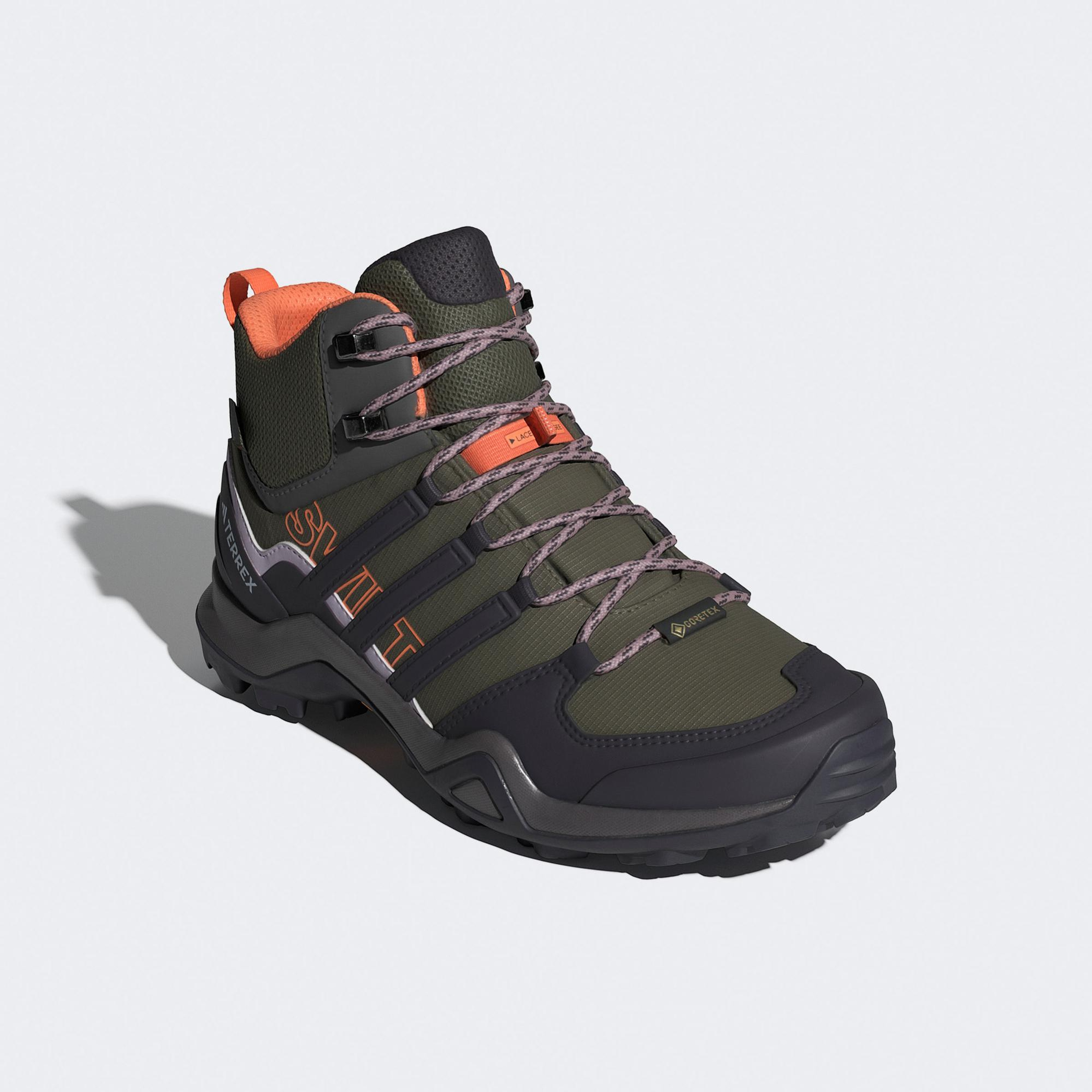 adidas Terrex Swift R2 Mid Kadın Yeşil Outdoor Ayakkabı