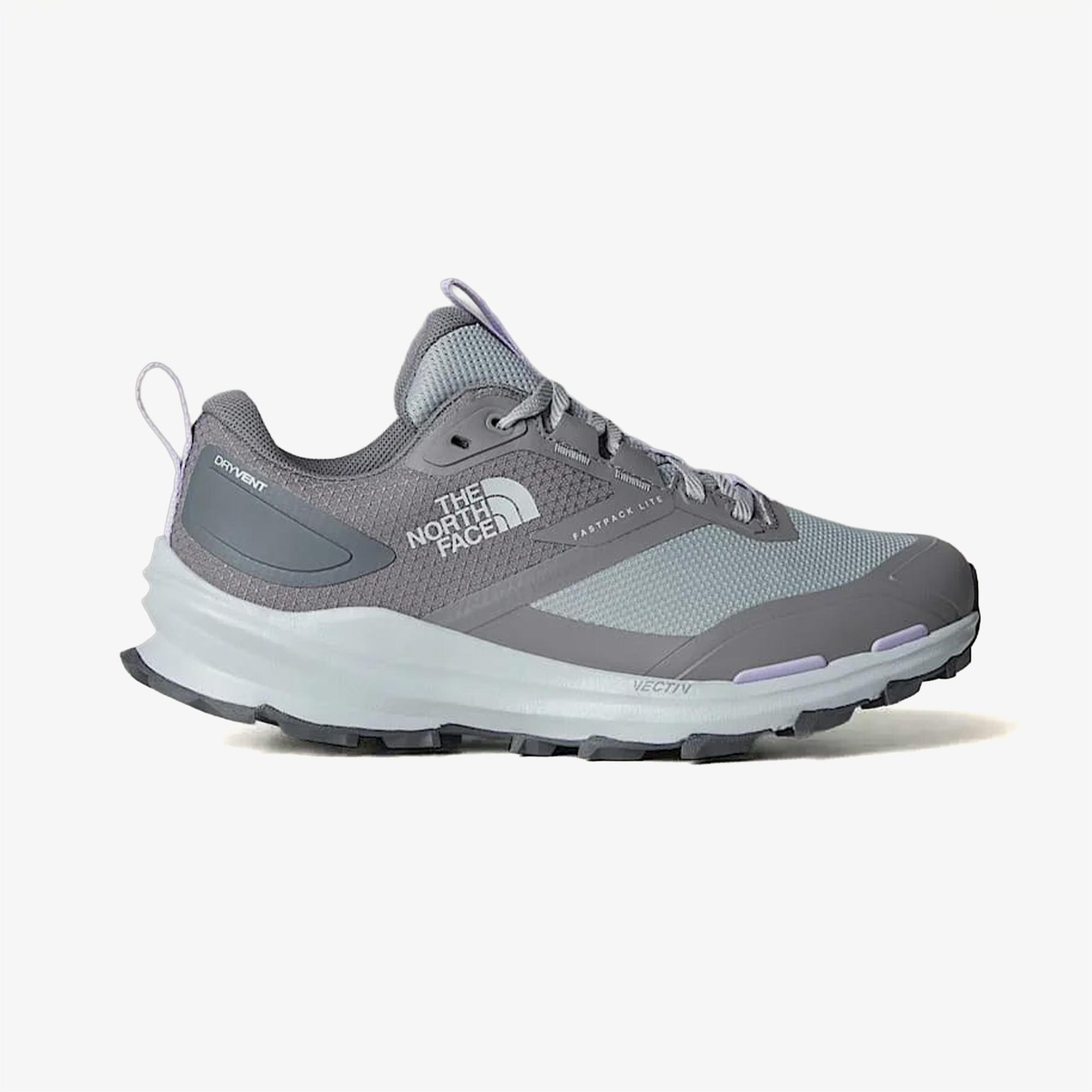 The North Face Vectiv Fastpack Lite Waterproof Kadın Gri Koşu Ayakkabısı