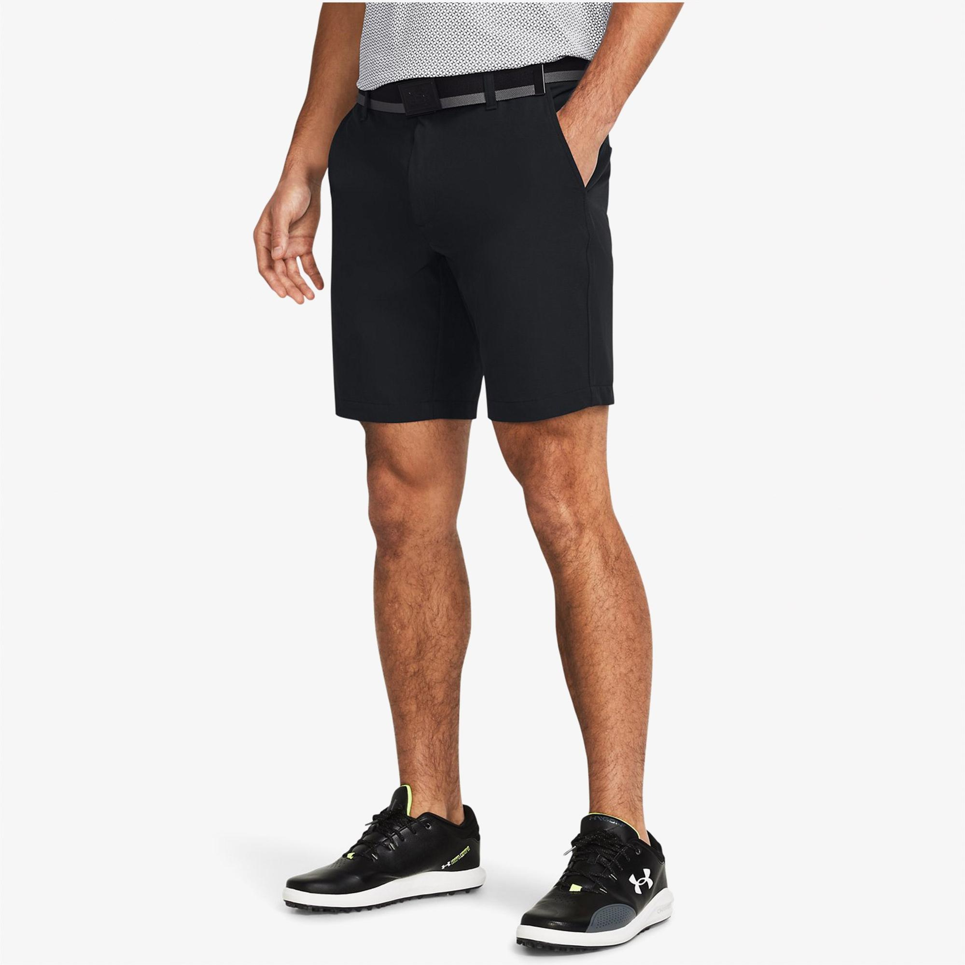Under Armour Drive Tapered Erkek Siyah Golf Şortu