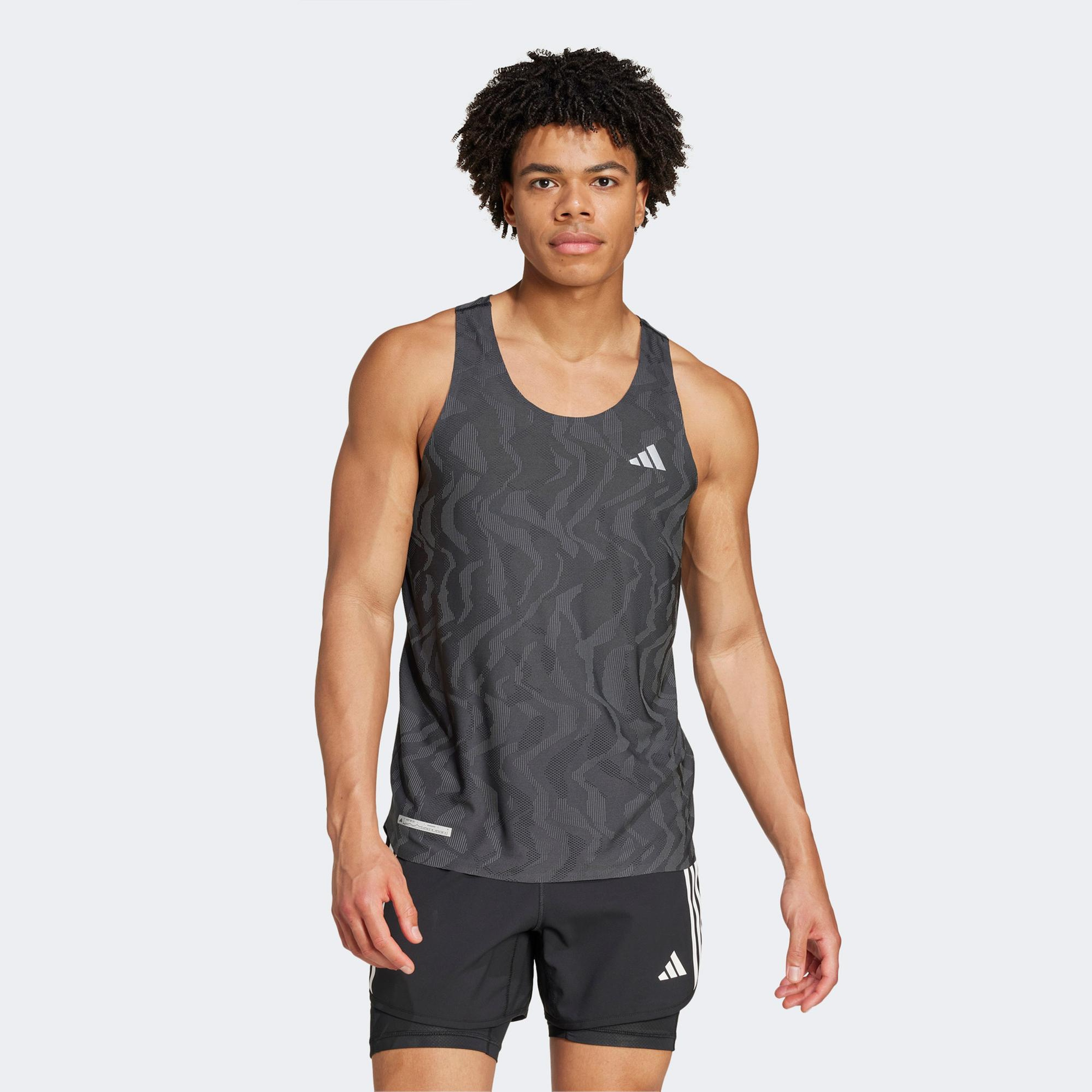 adidas Ultimate Engineered Erkek Gri Koşu Atleti
