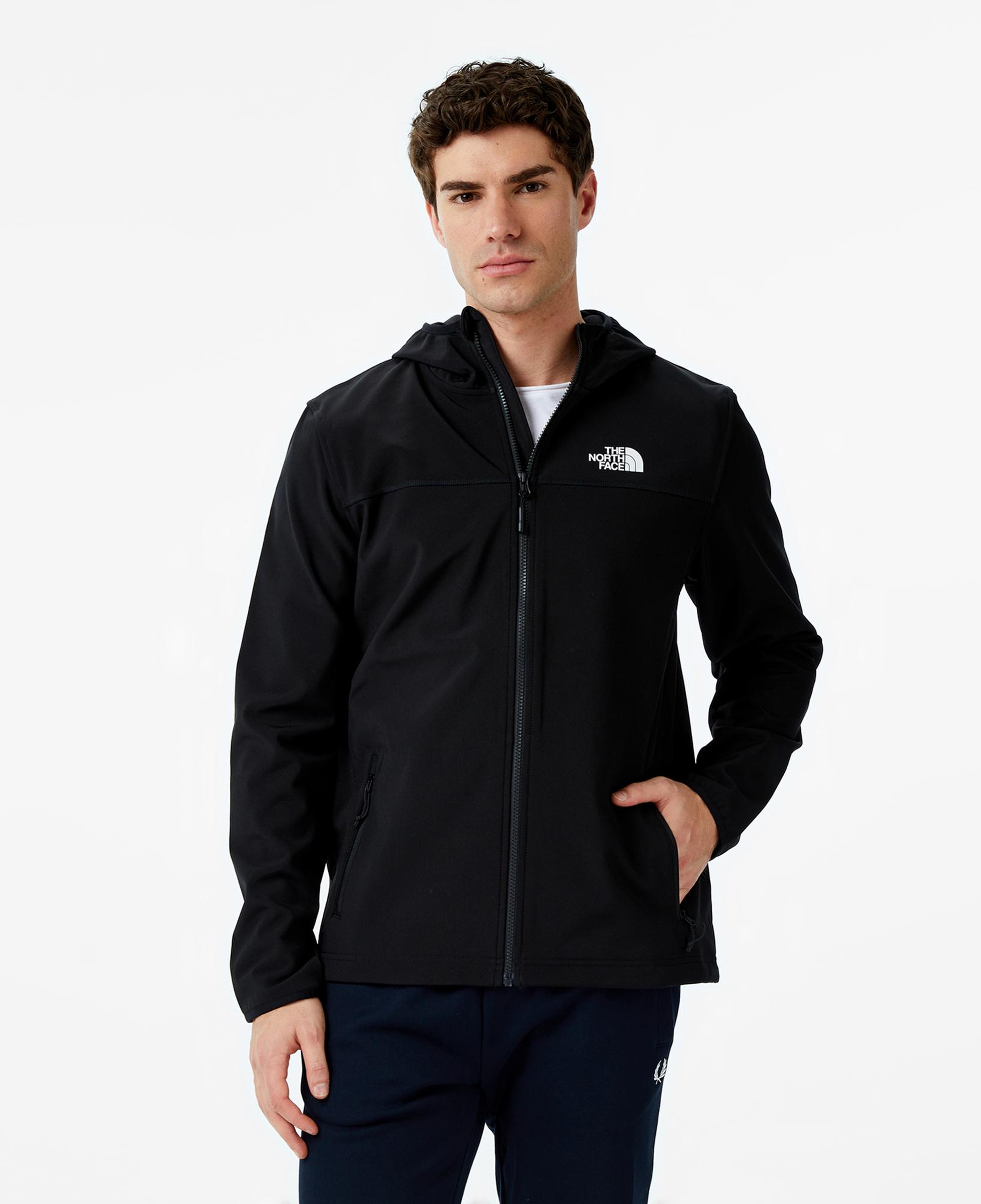 The North Face Combal Softshell 2.0 Erkek Siyah Outdoor Polar