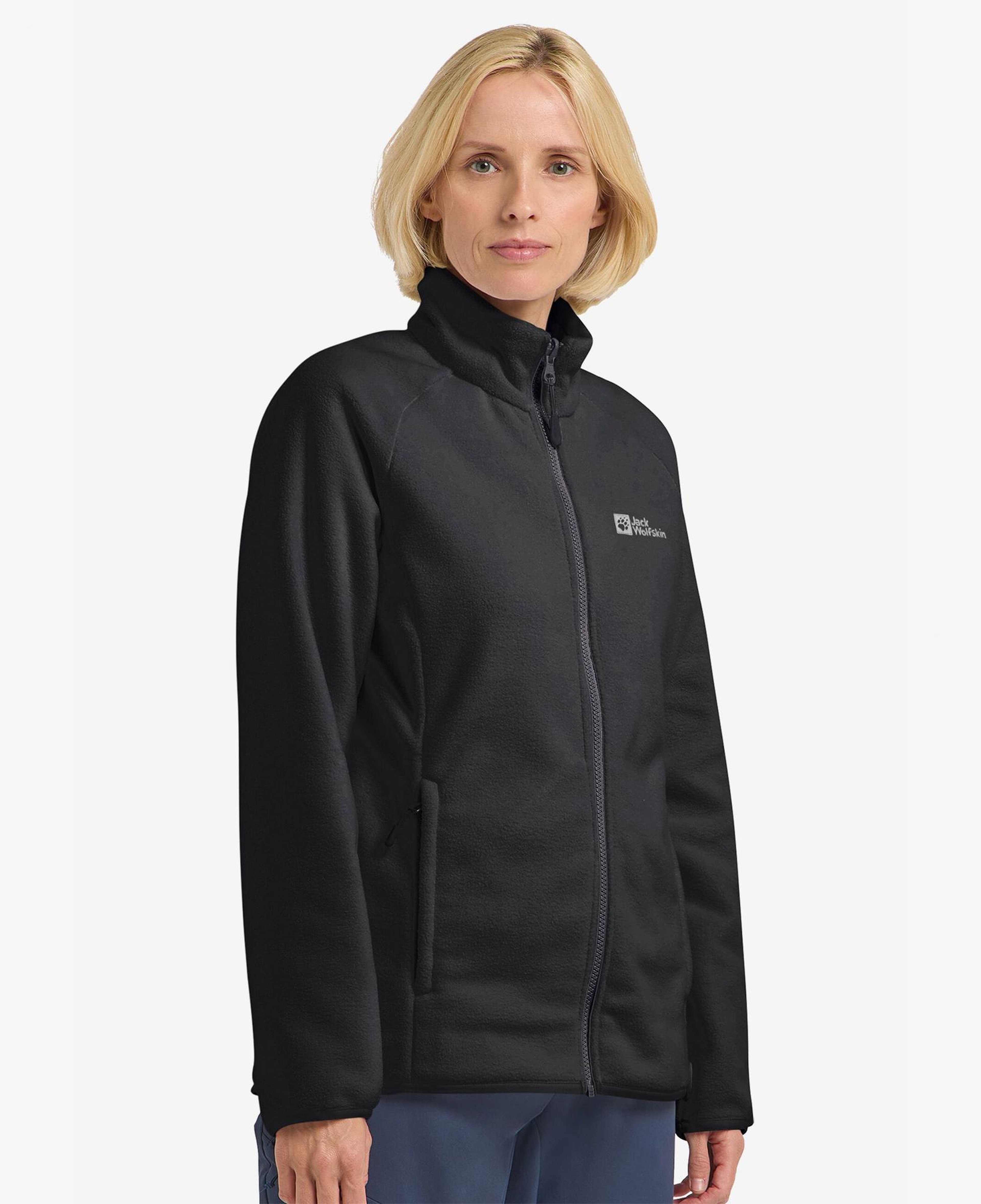 Jack Wolfskin Moonrise Kadın Siyah Outdoor Polar