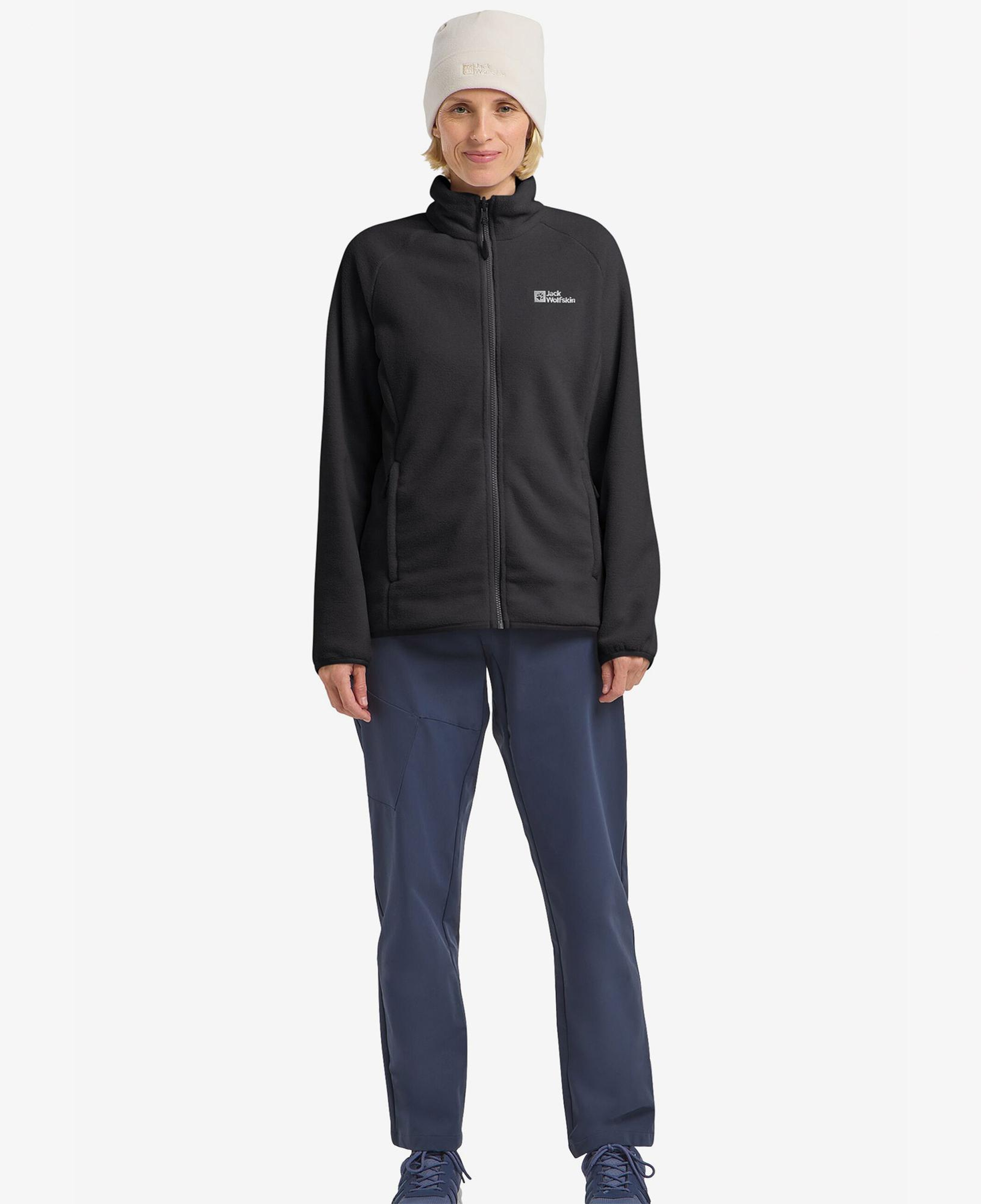 Jack Wolfskin Moonrise Kadın Siyah Outdoor Polar