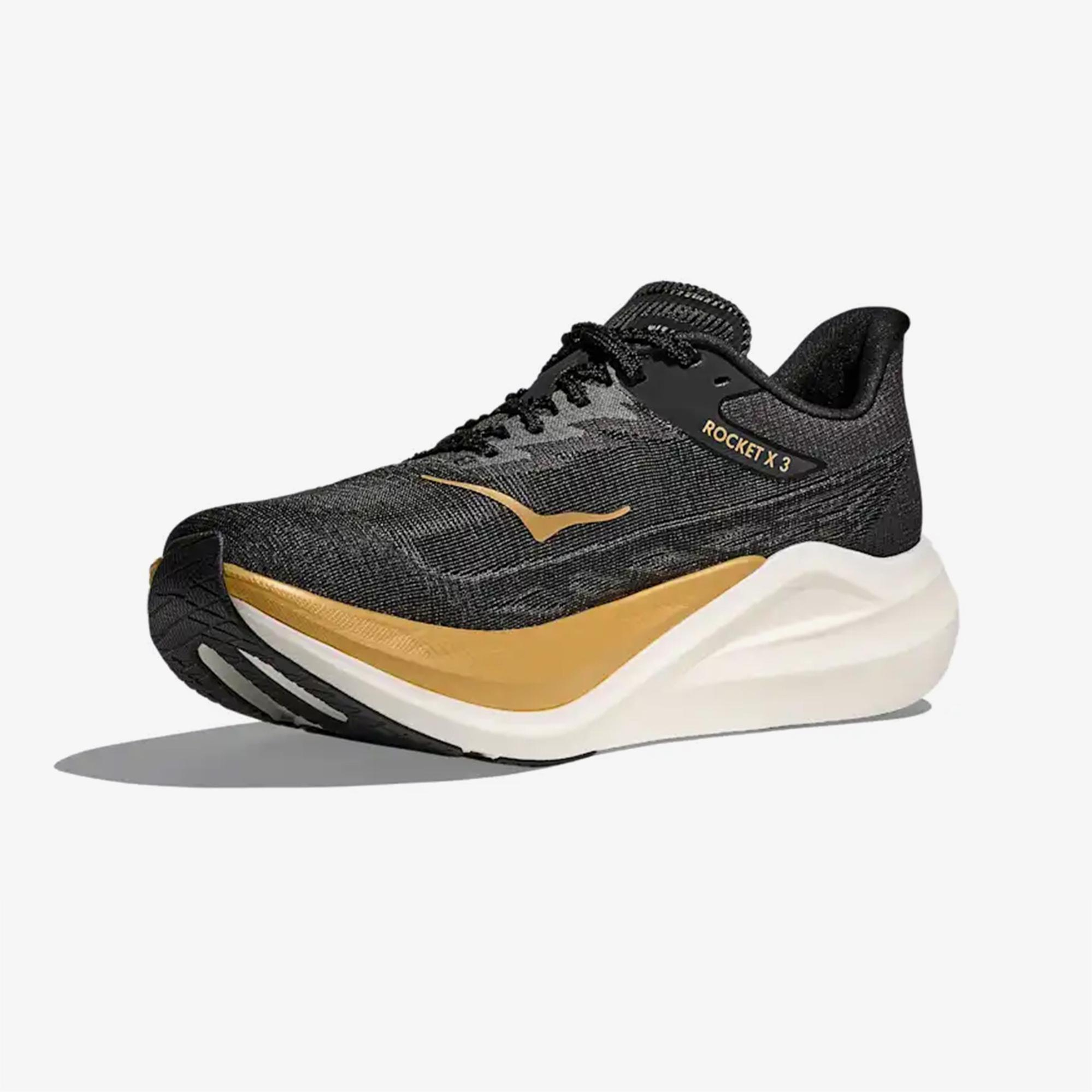Hoka Rocket X 3 Unisex Siyah Koşu Ayakkabısı