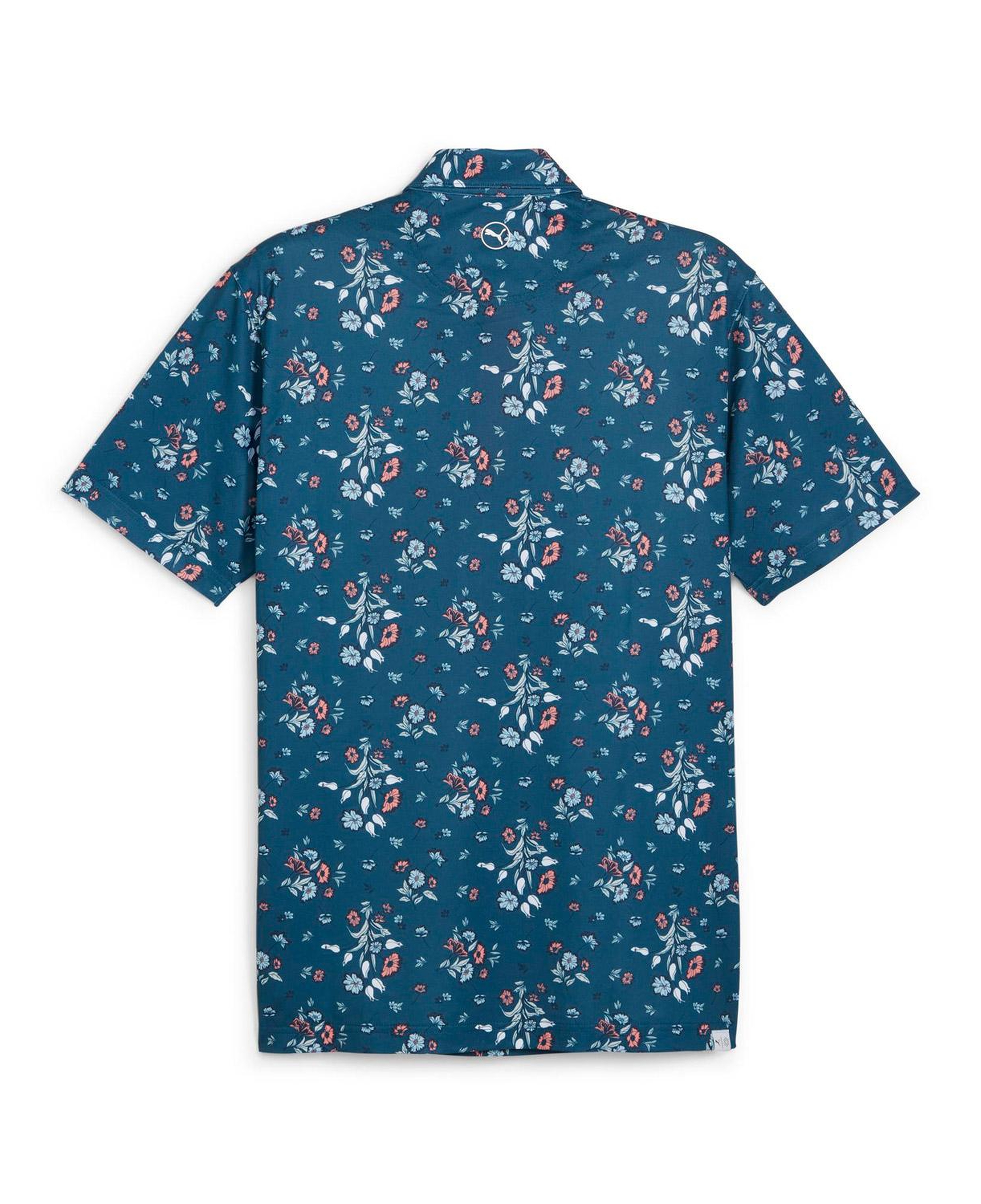 Puma Heirloom Erkek Lacivert Desenli Polo