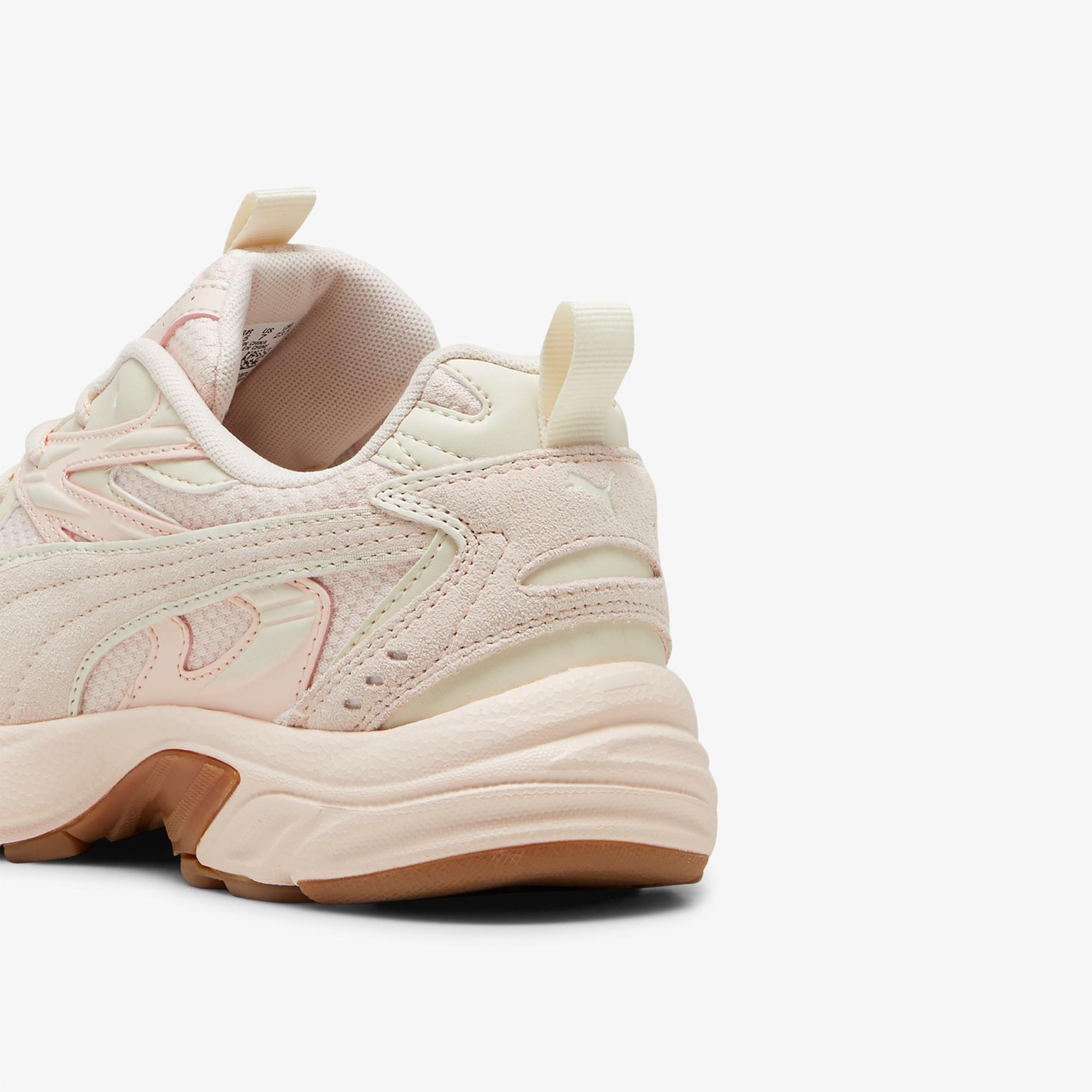 Puma Milenio Tech Suede Kadın Bej Spor Ayakkabı