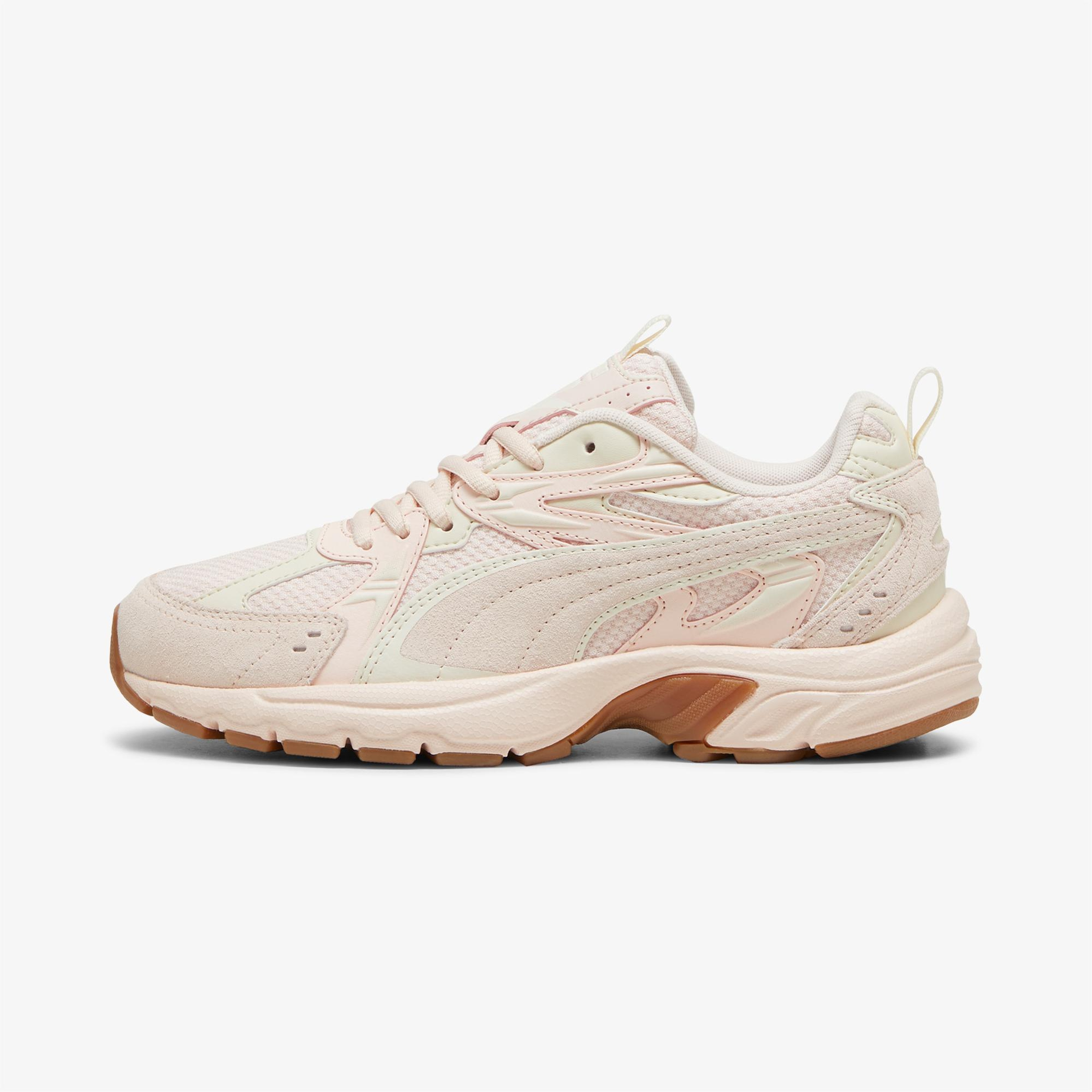 Puma Milenio Tech Suede Kadın Bej Spor Ayakkabı