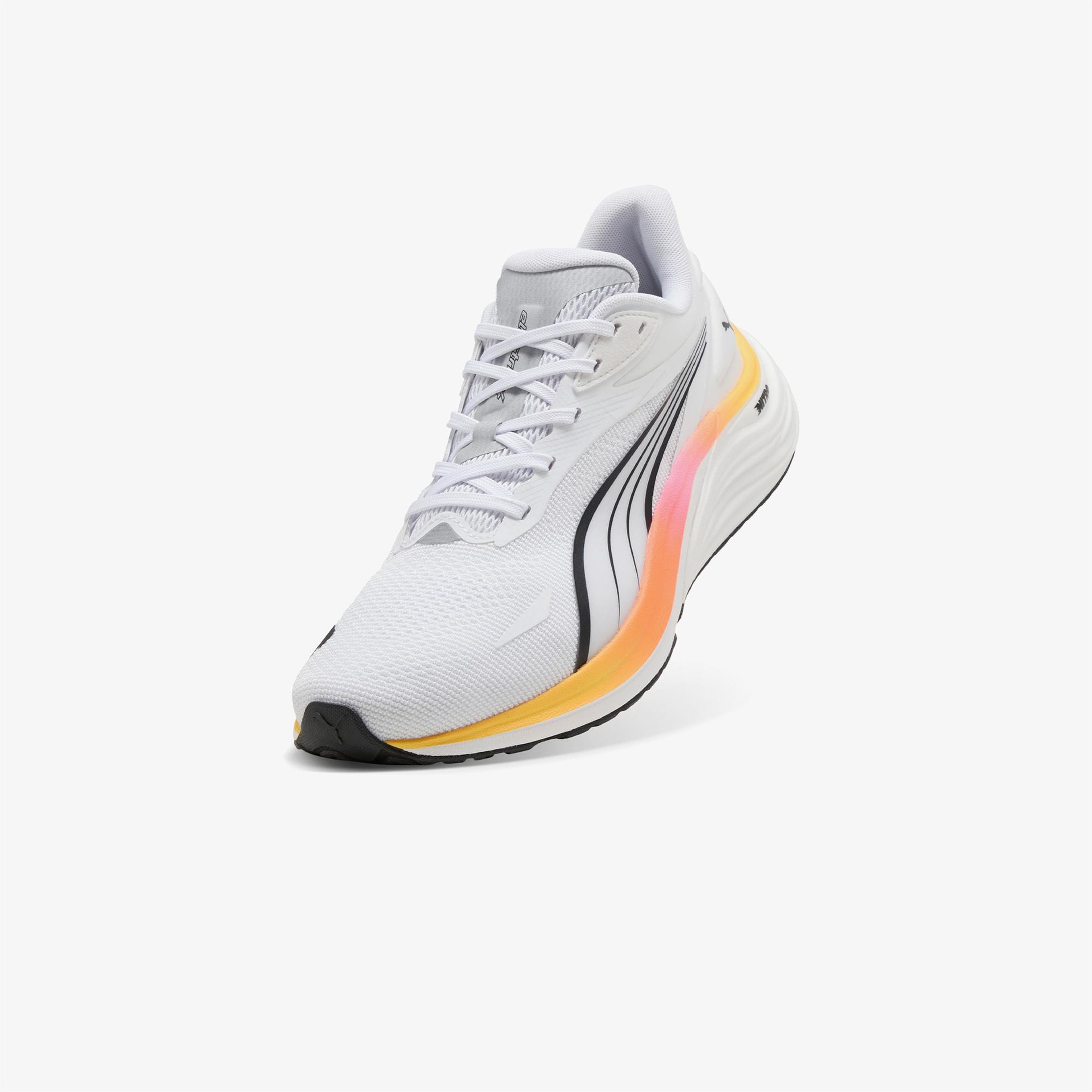 Puma Electrify Nitro 4 Erkek Beyaz Koşu Ayakkabısı