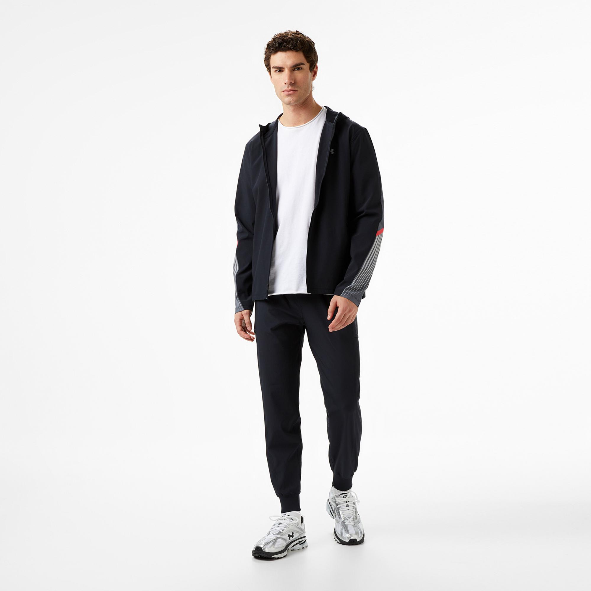 Under Armour Trail Run Pants Erkek Siyah Koşu Eşofman Altı