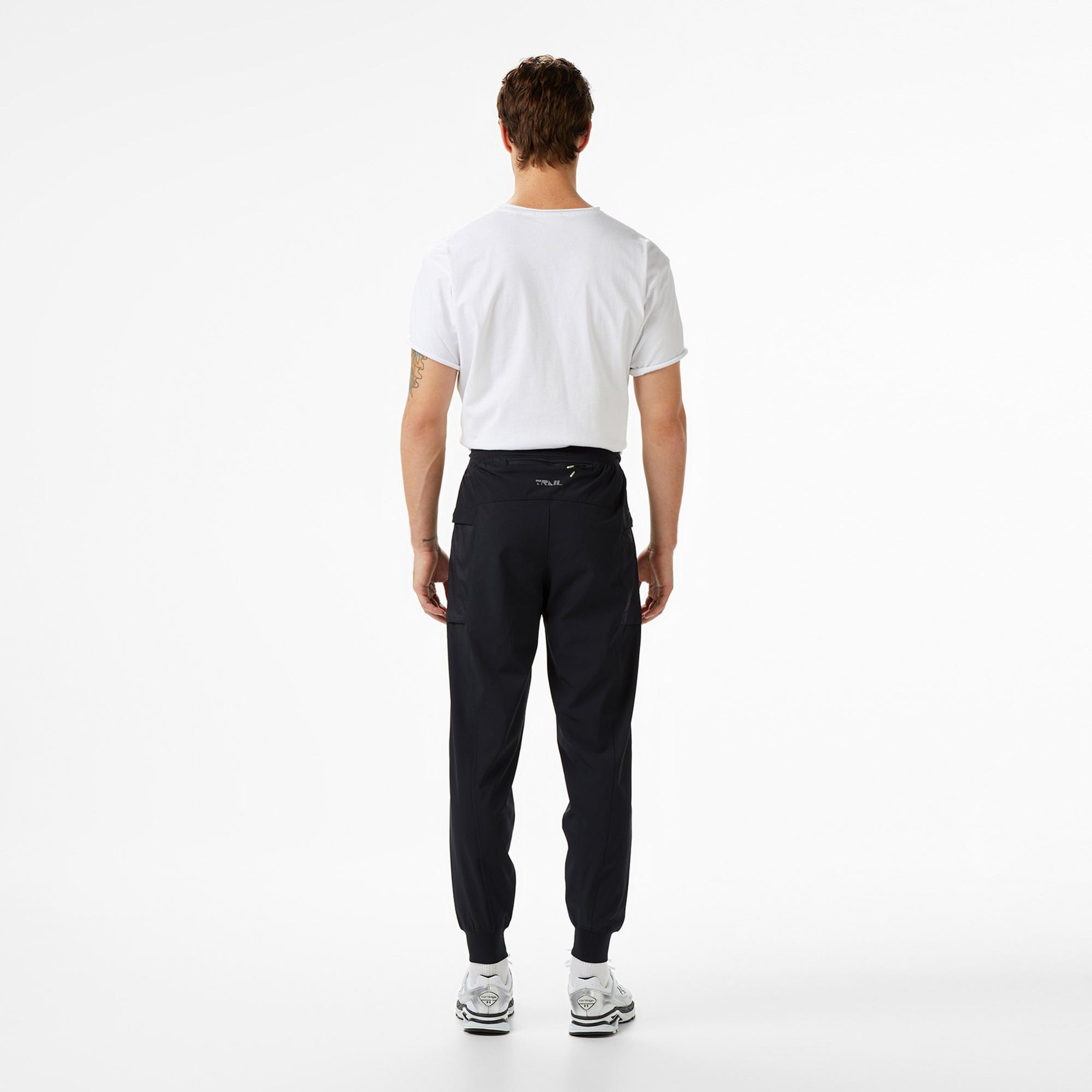 Under Armour Trail Run Pants Erkek Siyah Koşu Eşofman Altı