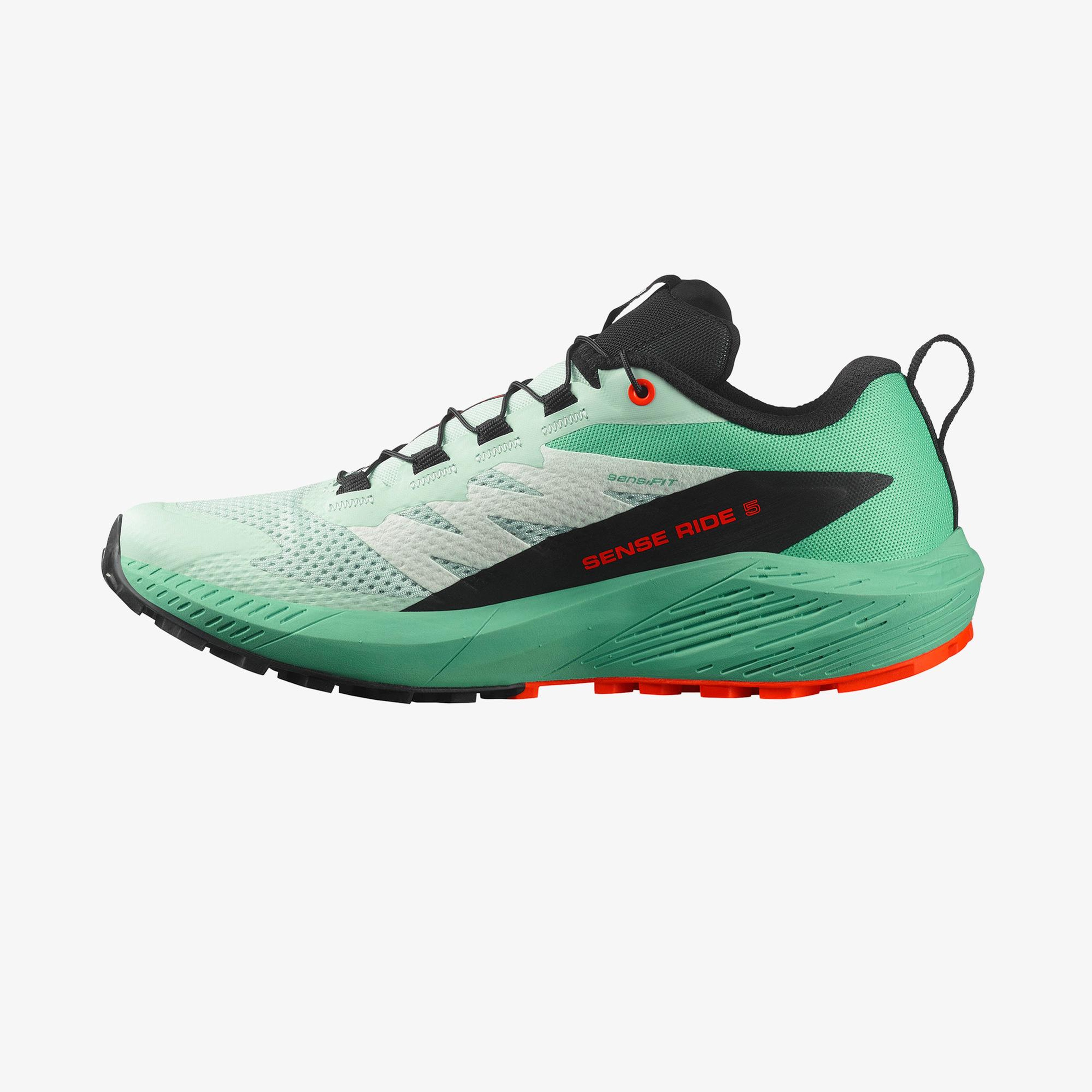 Salomon Sense Ride 5 Kadın Yeşil Koşu Ayakkabısı