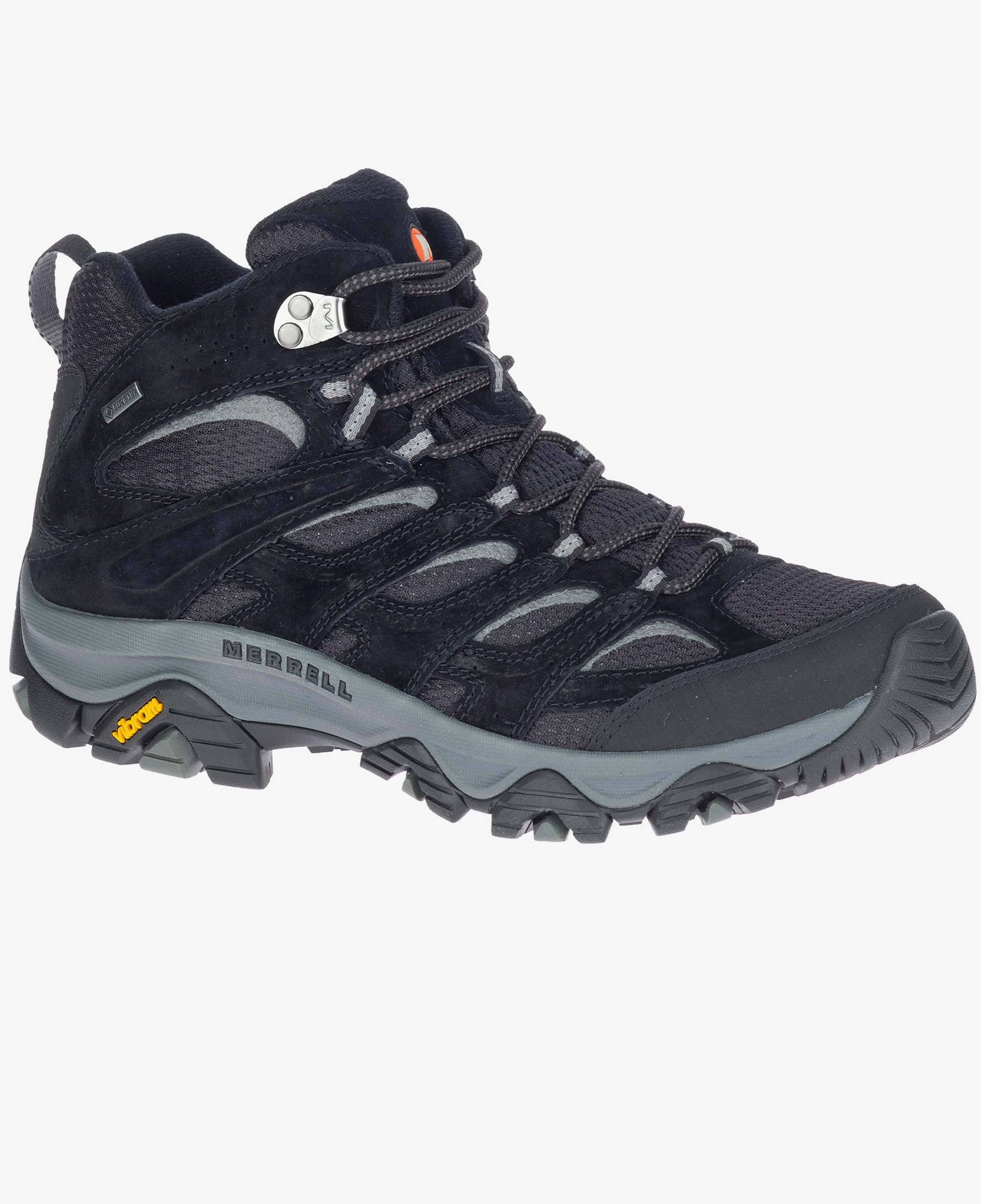 Merrell Moab 3 Mid Gore-Tex Erkek Siyah Bot