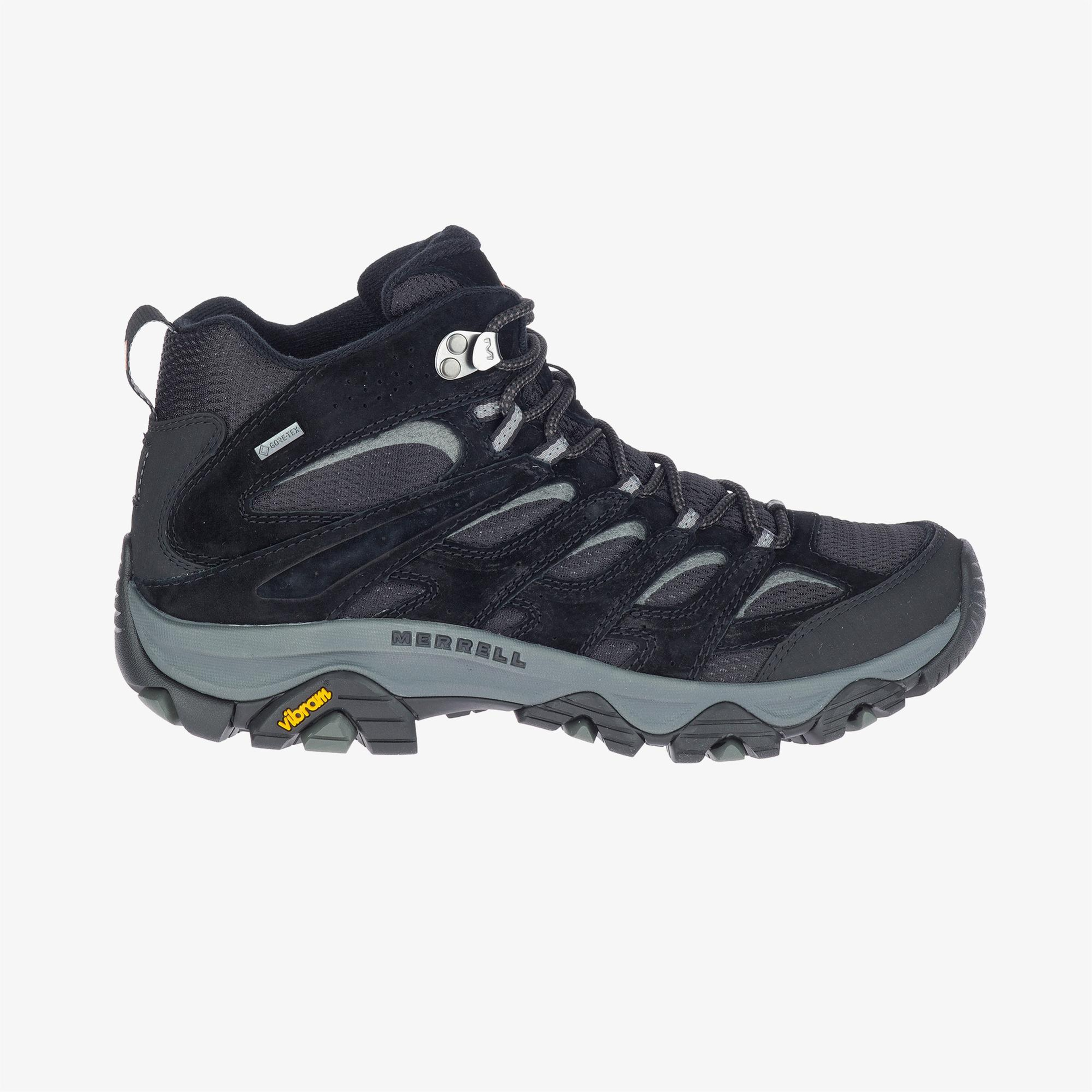 Merrell Moab 3 Mid Gore-Tex Erkek Siyah Bot