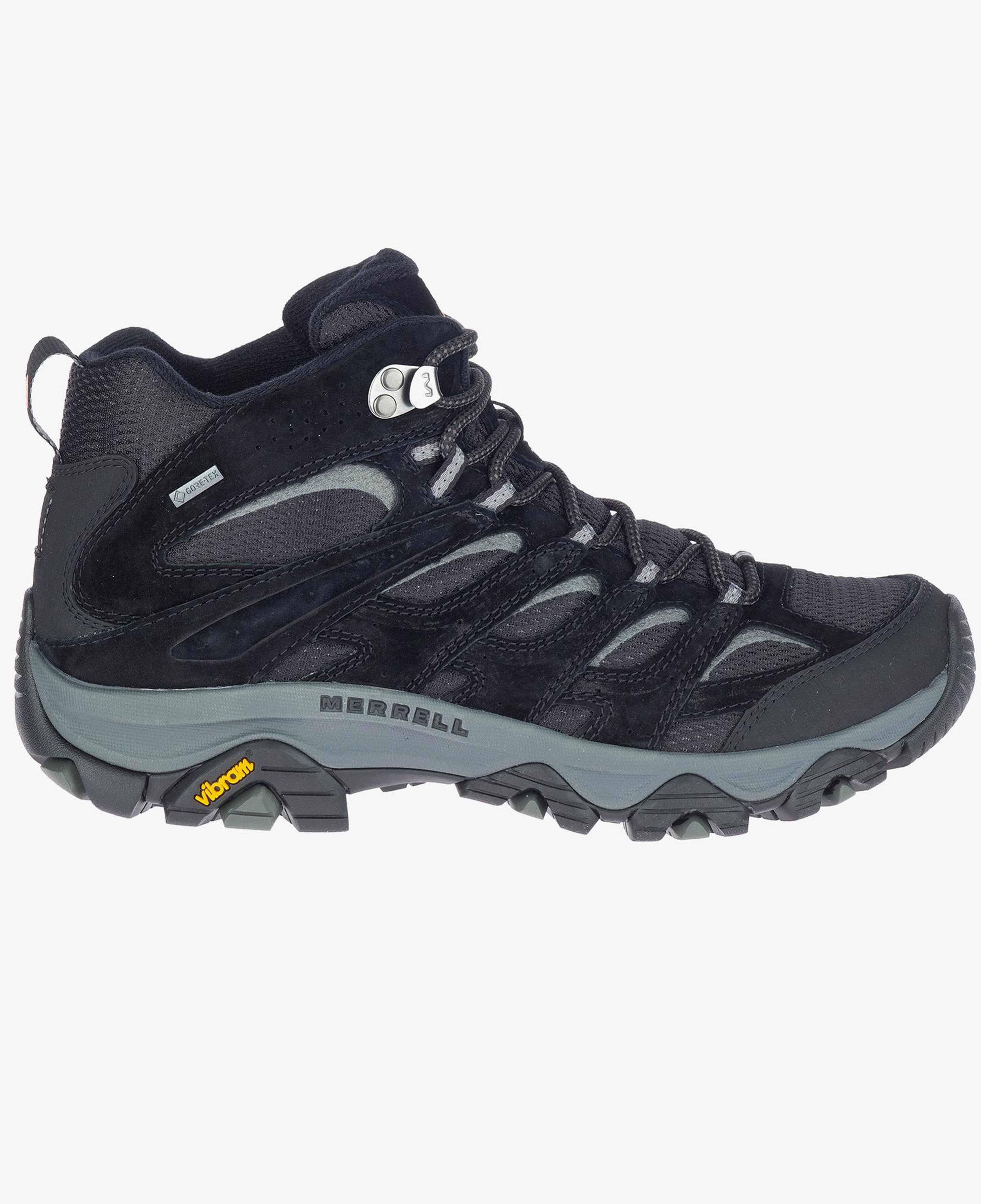 Merrell Moab 3 Mid Gore-Tex Erkek Siyah Bot