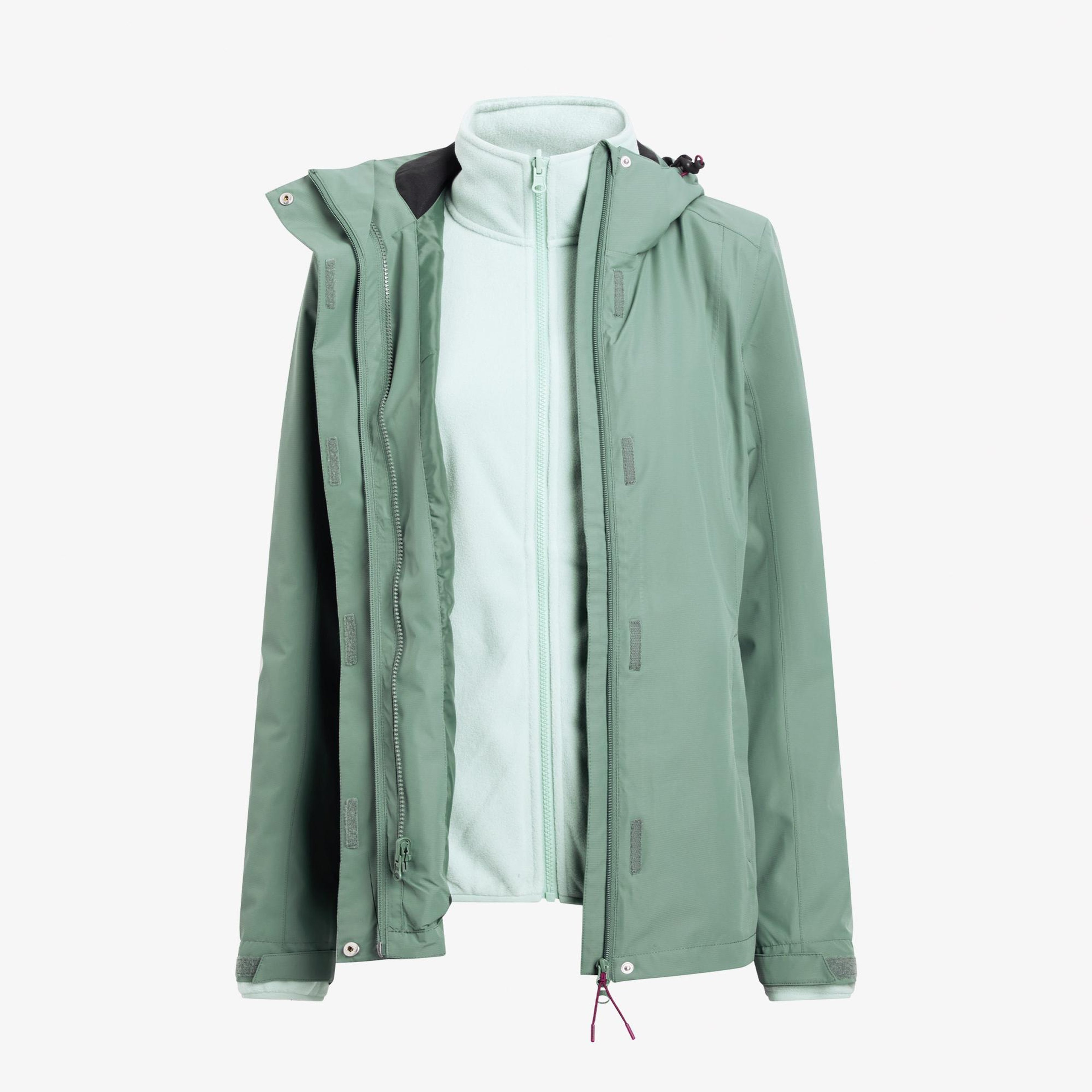 McKinley Terang 3:1 II Kadın Yeşil Outdoor Mont