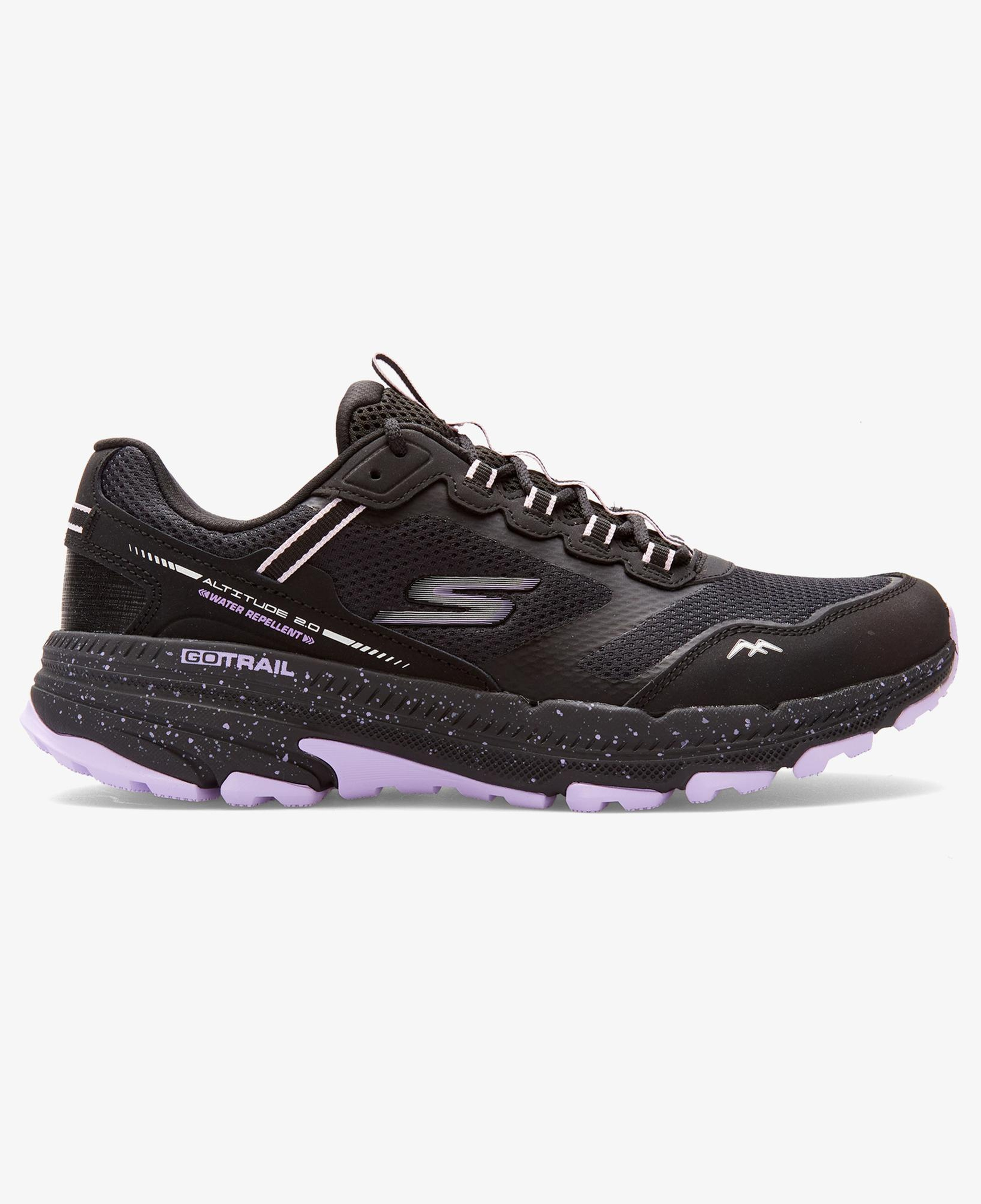 Skechers Go Run Trail Altitude Kadın Siyah Koşu Ayakkabısı