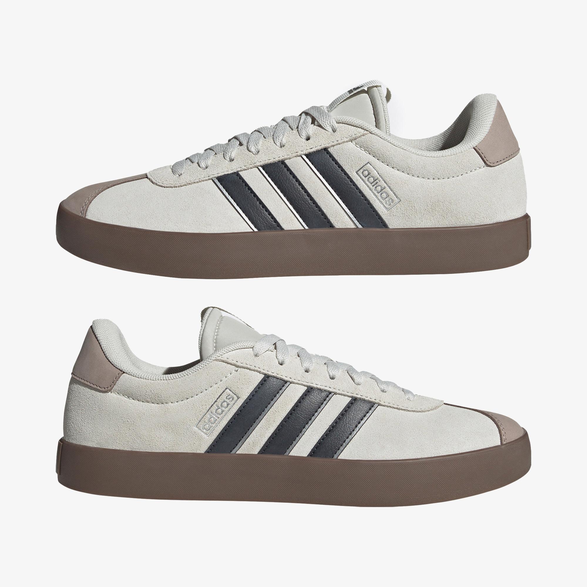 adidas VL Court 3.0 Erkek Gri Spor Ayakkabı