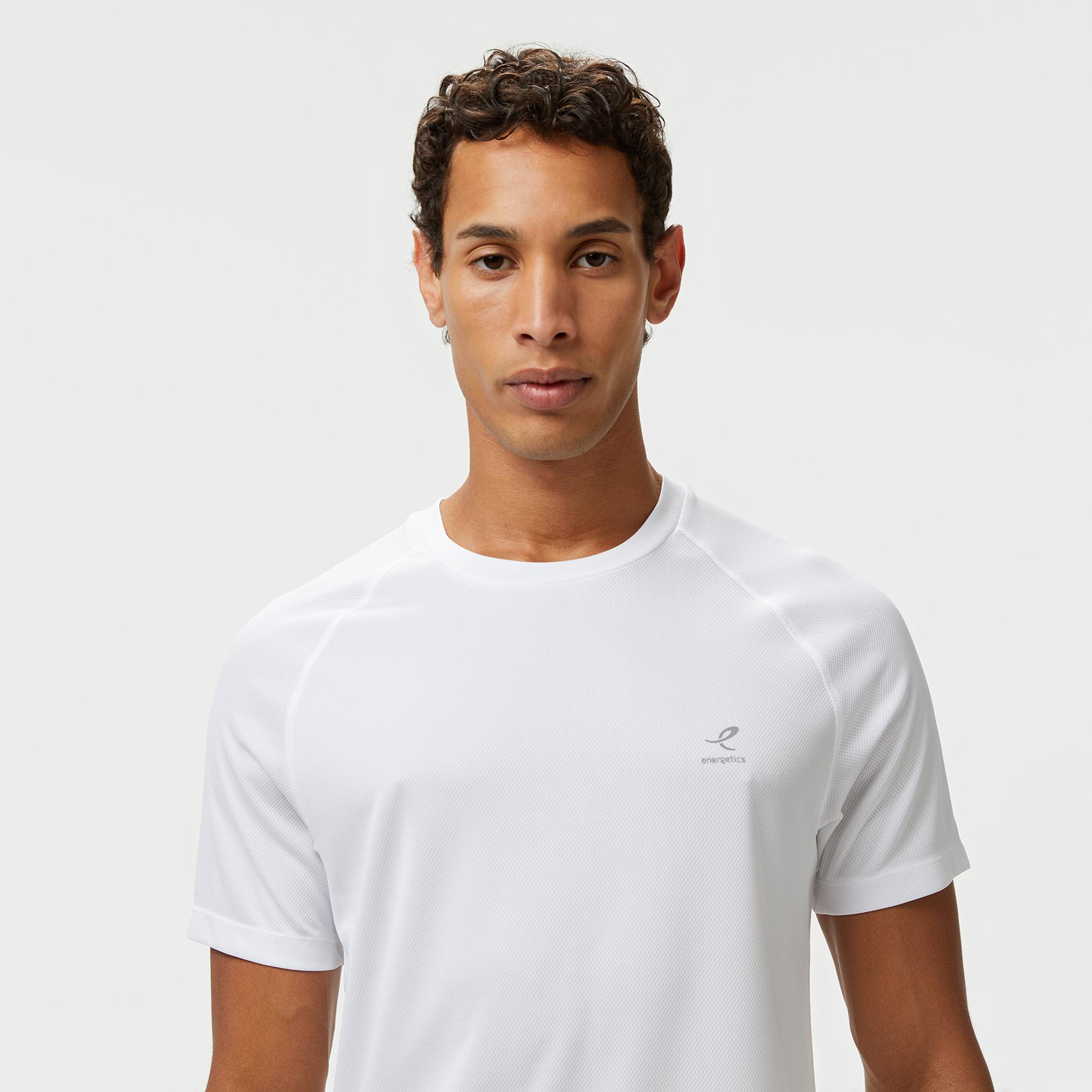 Energetics Martin Ss Erkek Beyaz Koşu T-Shirt