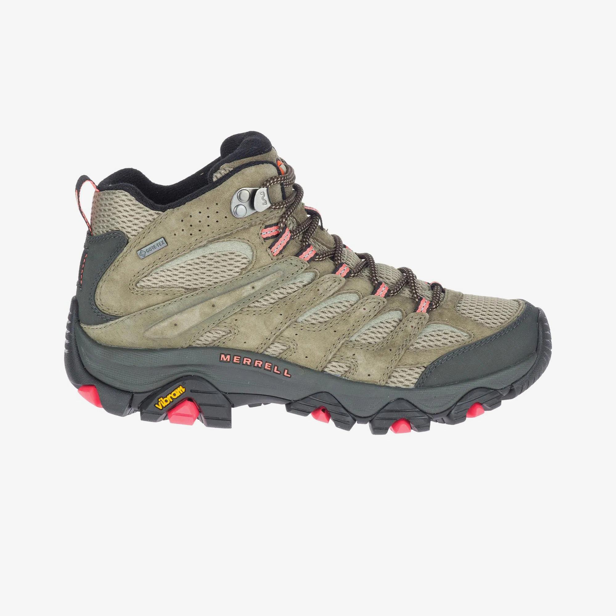 Merrell Moab 3 Mid Gore-Tex Kadın Yeşil Bot