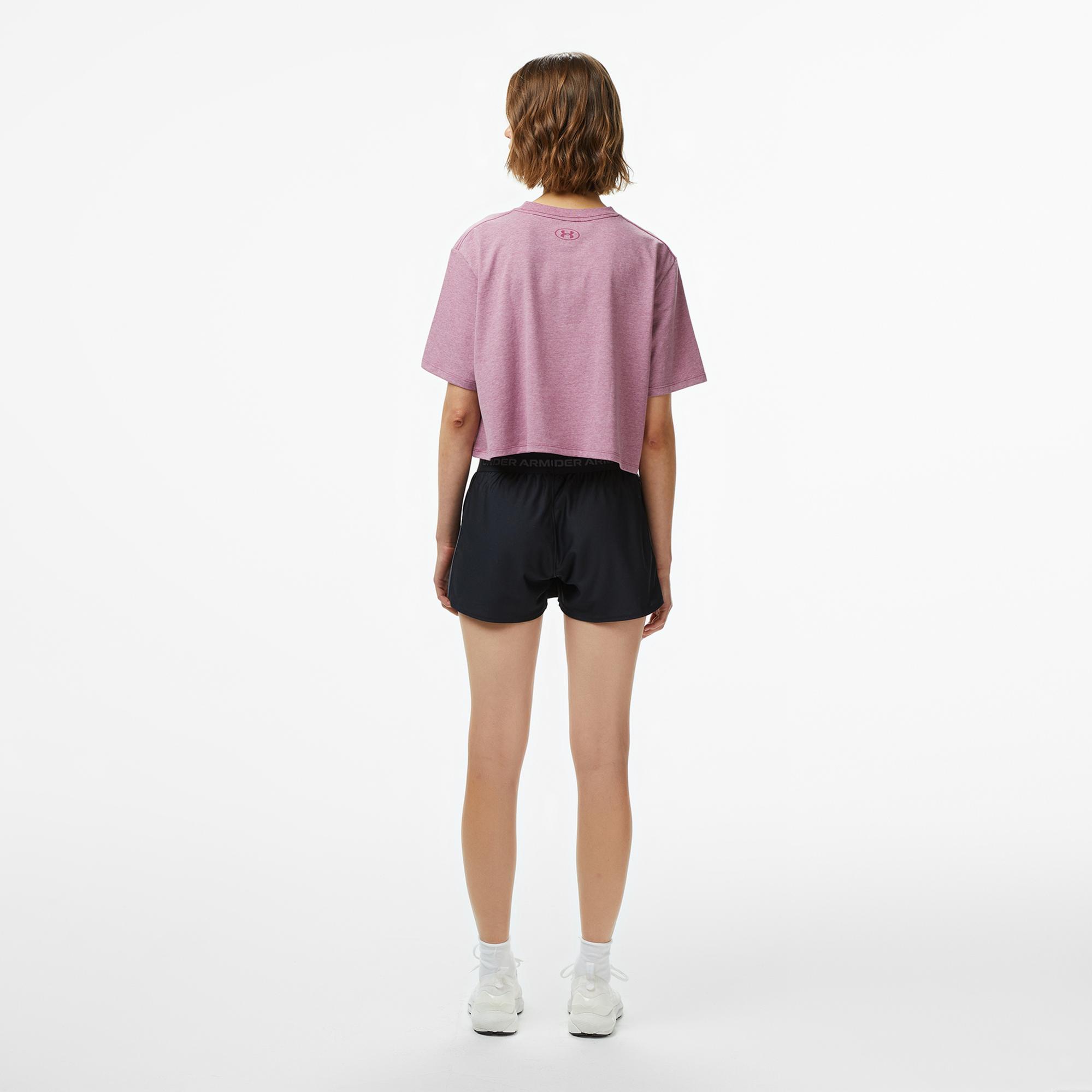 Under Armour Tech Play Up Kadın Siyah Antrenman Şort