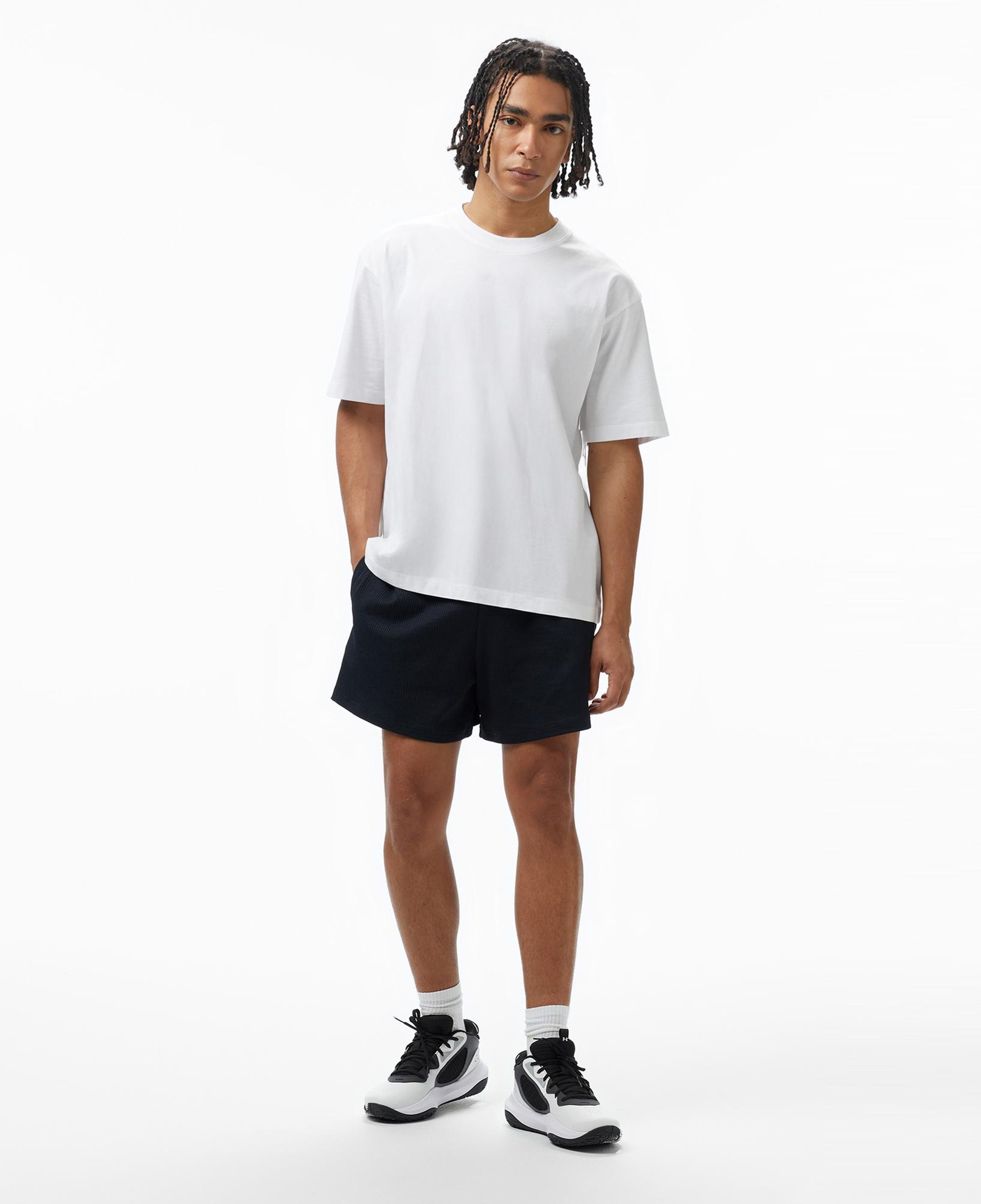 Under Armour Meridian Rib Kadın Siyah Antrenman Şortu