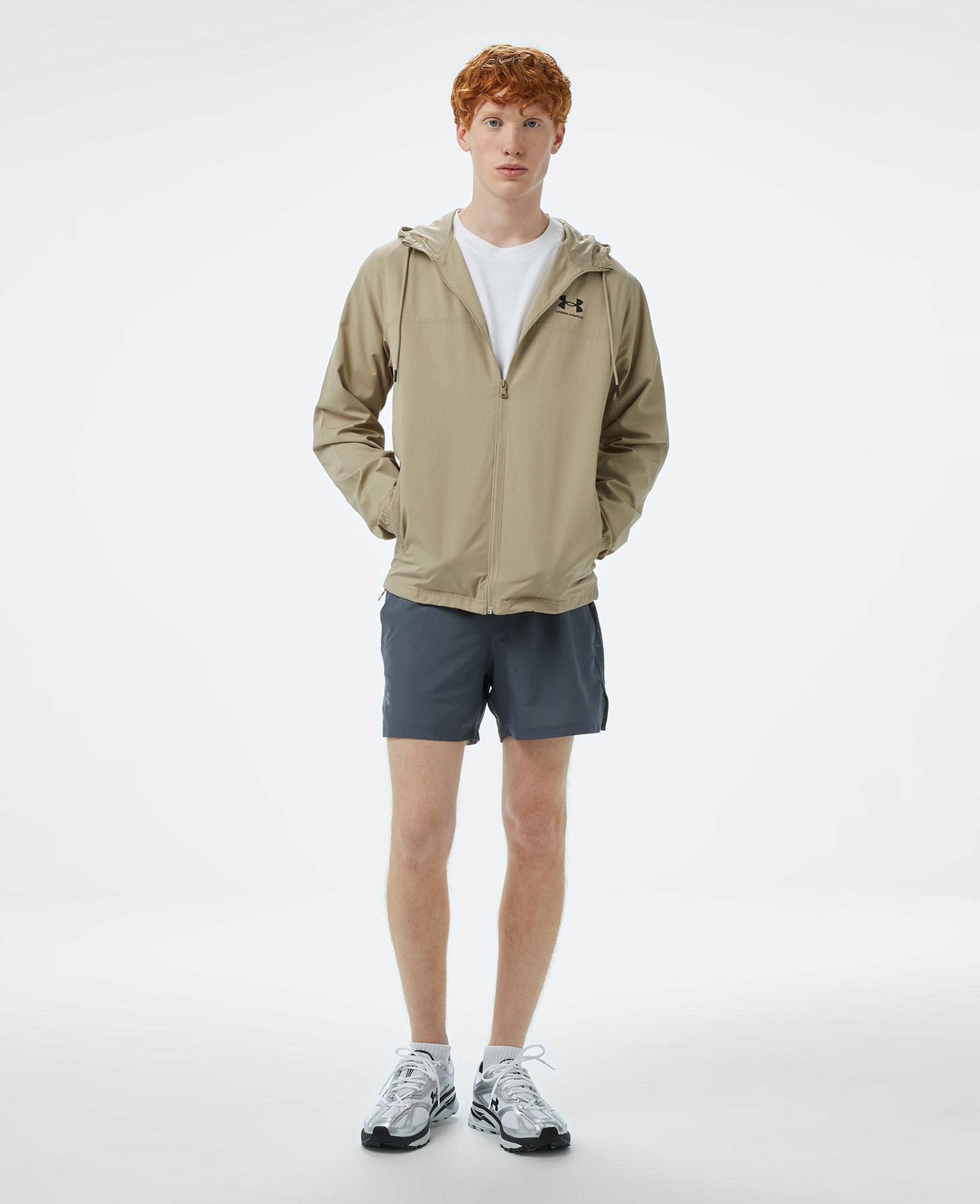 Under Armour Rial Wn Windbreaker Erkek Kahverengi Rüzgarlık
