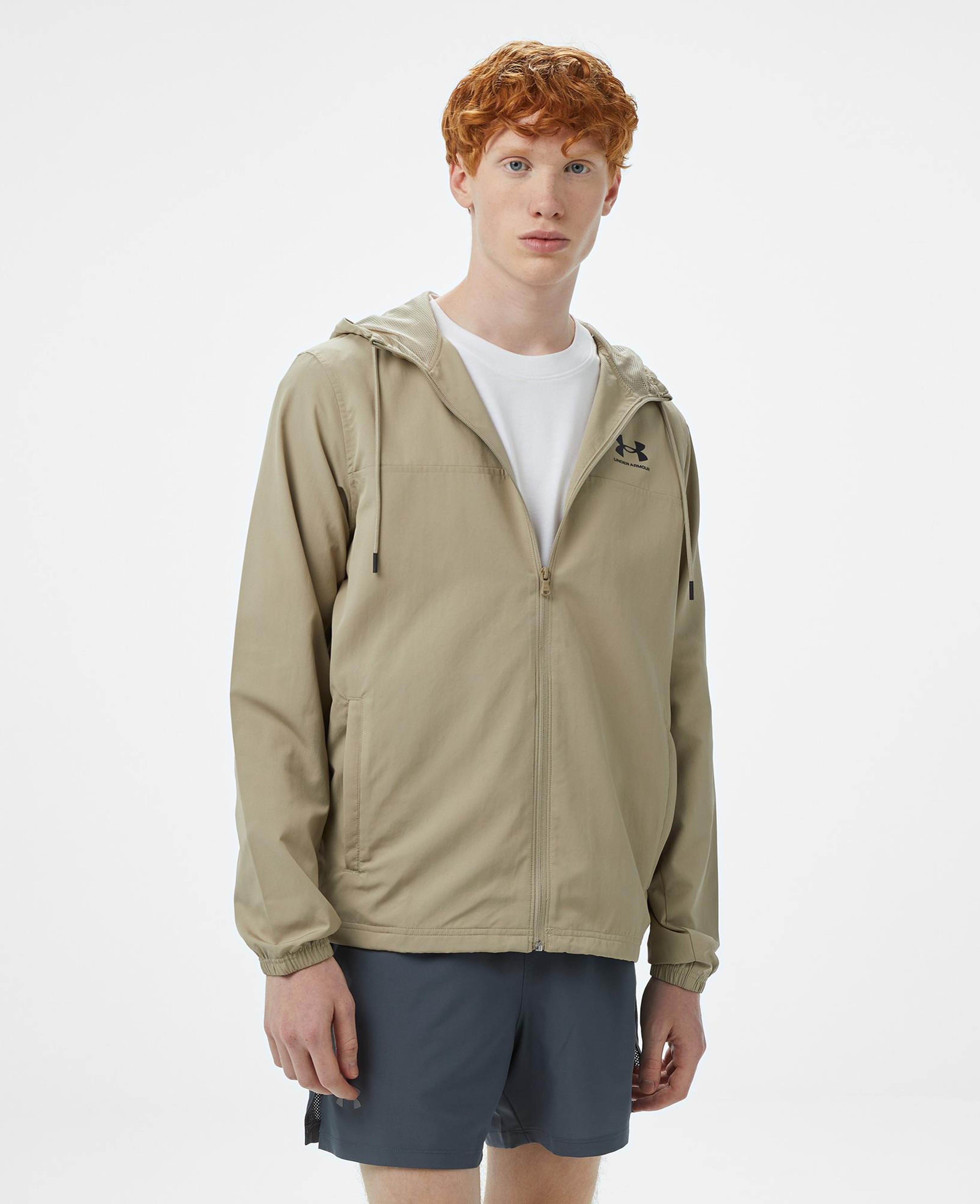 Under Armour Rial Wn Windbreaker Erkek Kahverengi Rüzgarlık