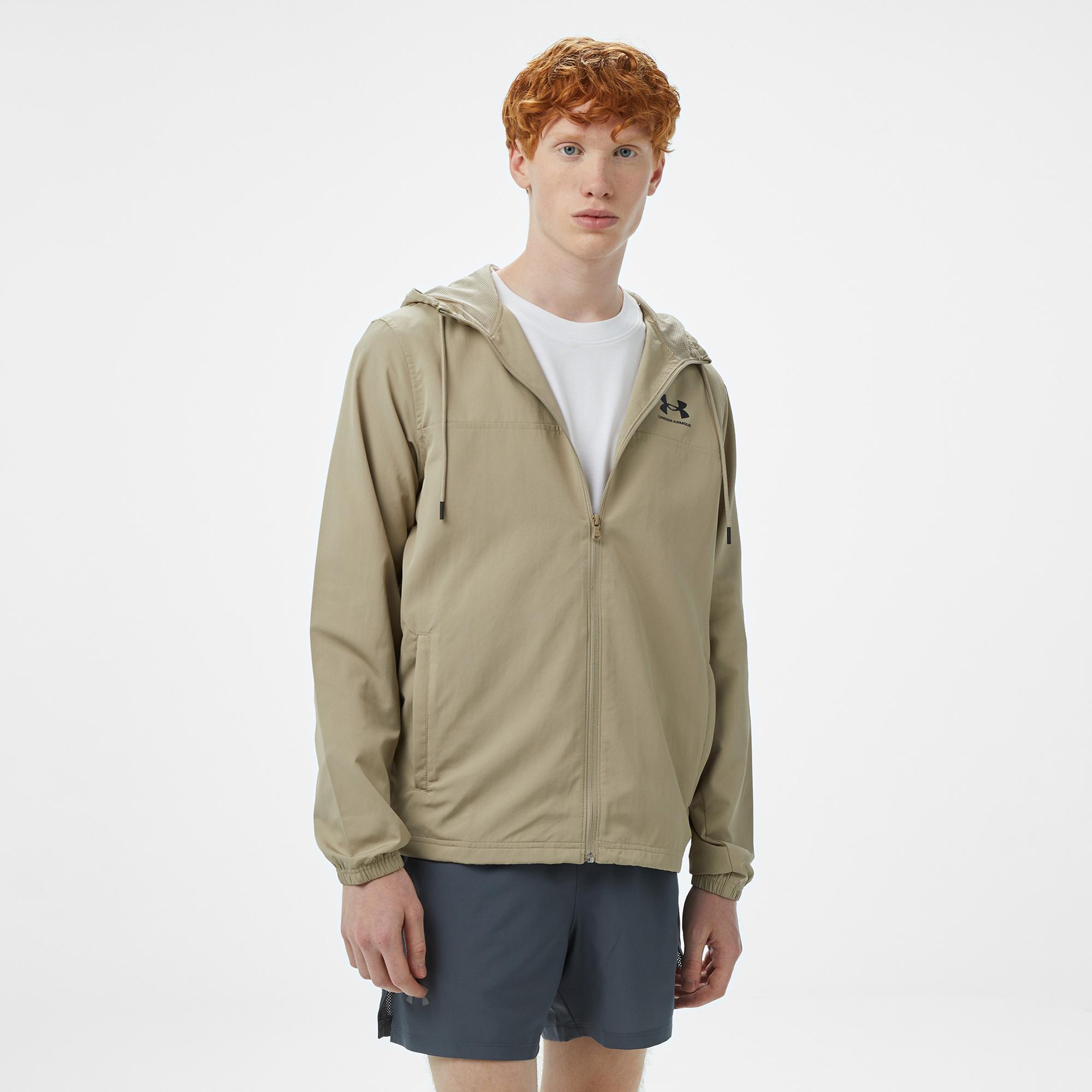 Under Armour Rial Wn Windbreaker Erkek Kahverengi Rüzgarlık
