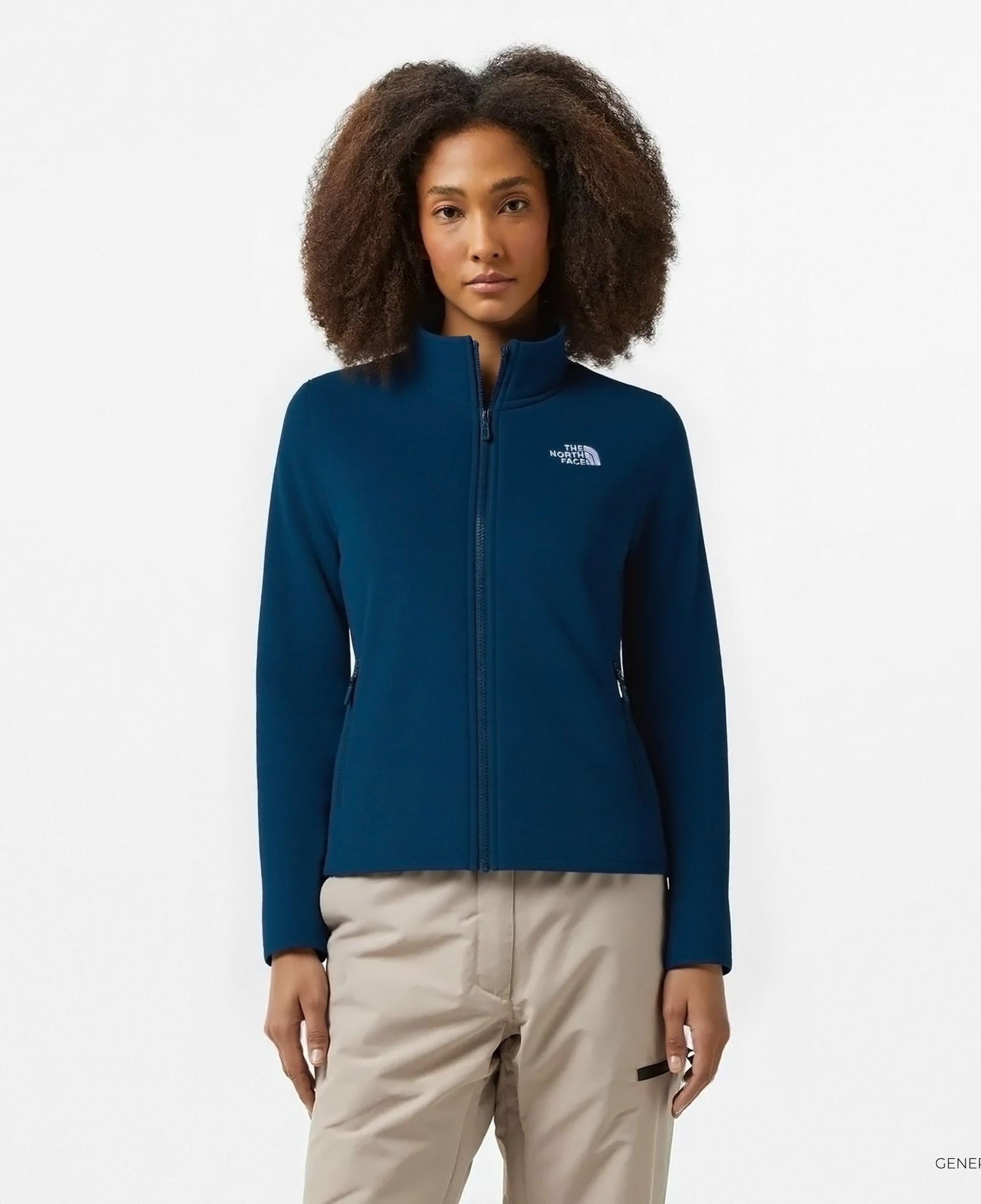 The North Face 100 Glacier Kadın Mavi Polar