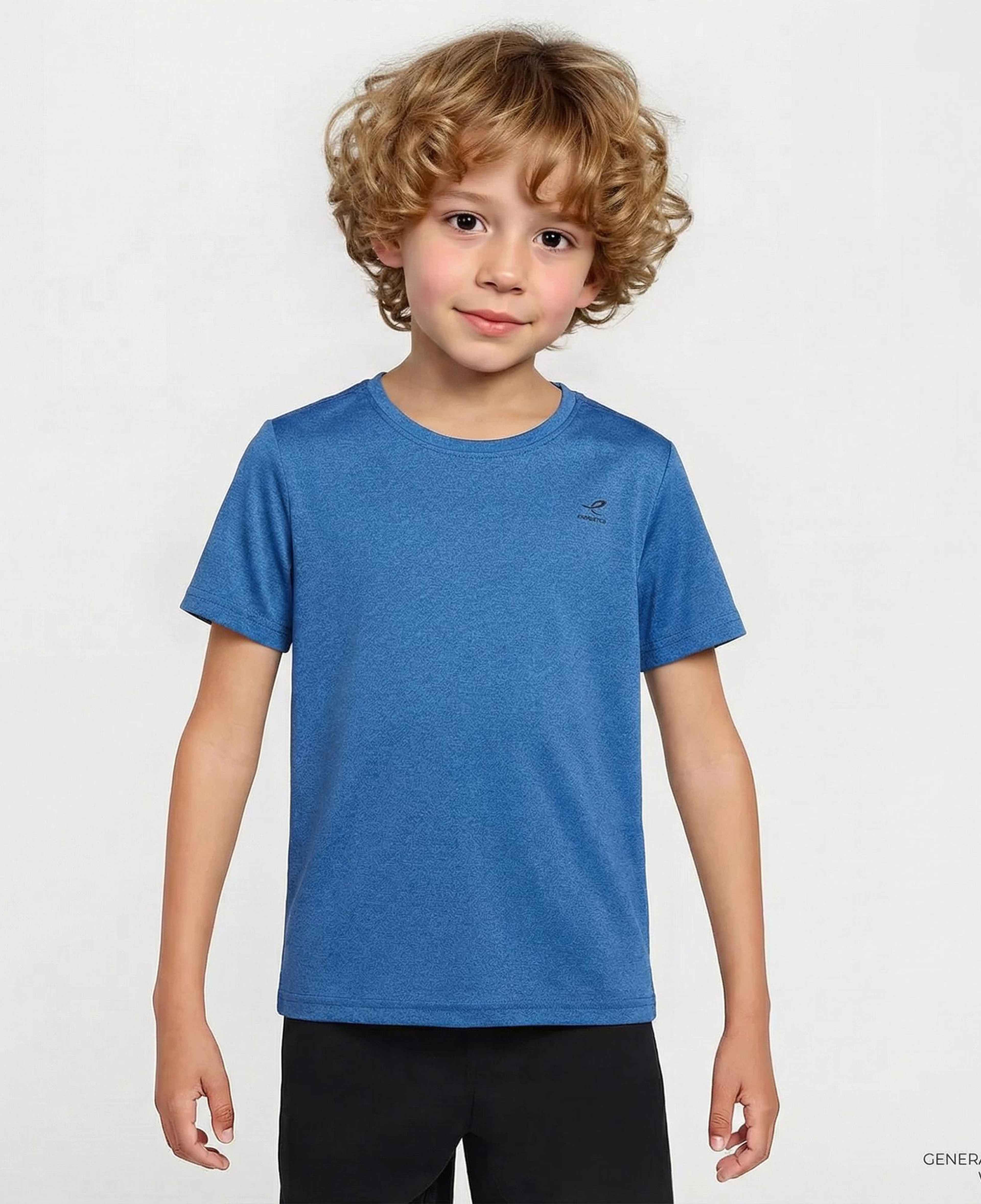 Energetics Tibo B Çocuk Mavi Antrenman T-Shirt