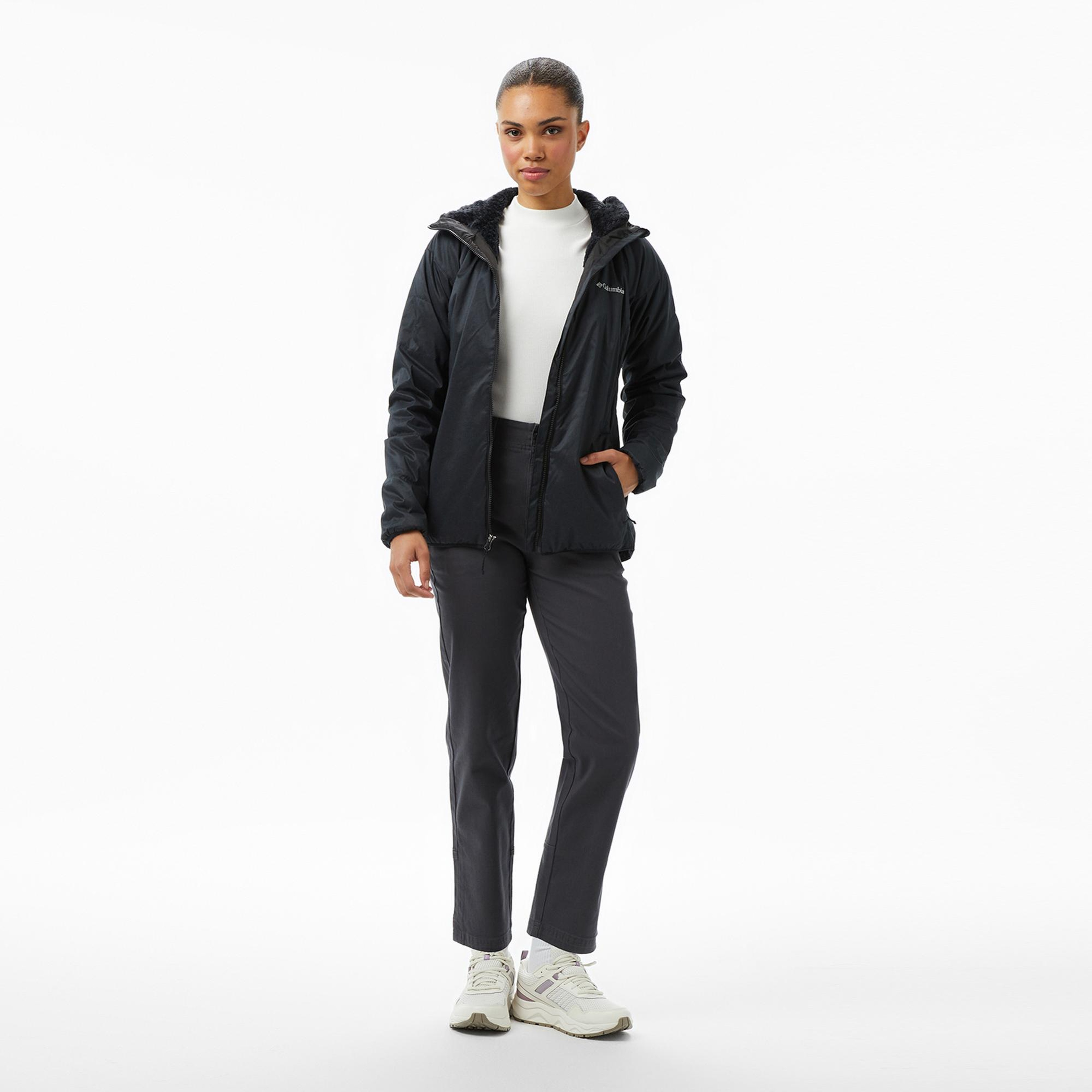 Columbia Roc Straight Leg Kadın Siyah Outdoor Pantolon