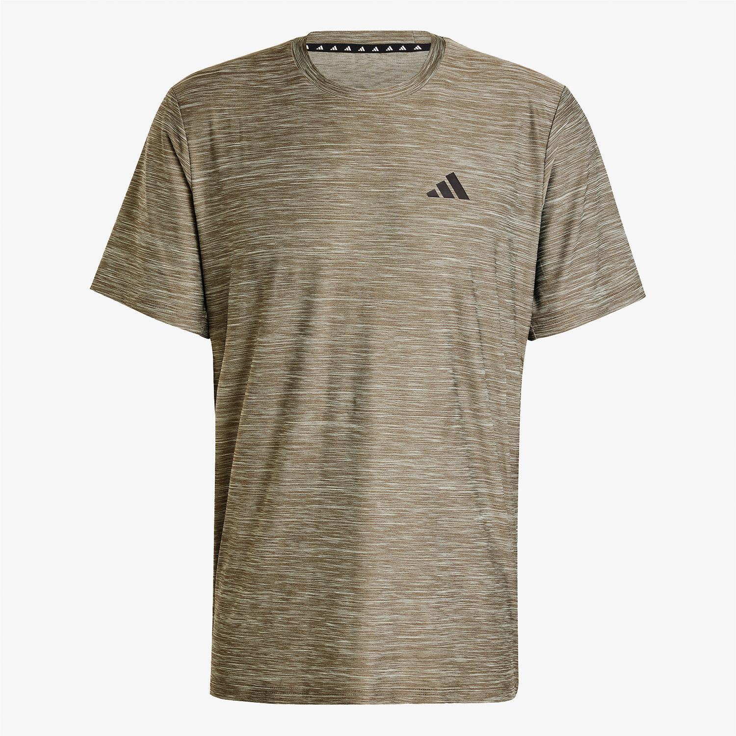 adidas Training Essentials Strech Training Erkek Yeşil Antrenman T-Shirt