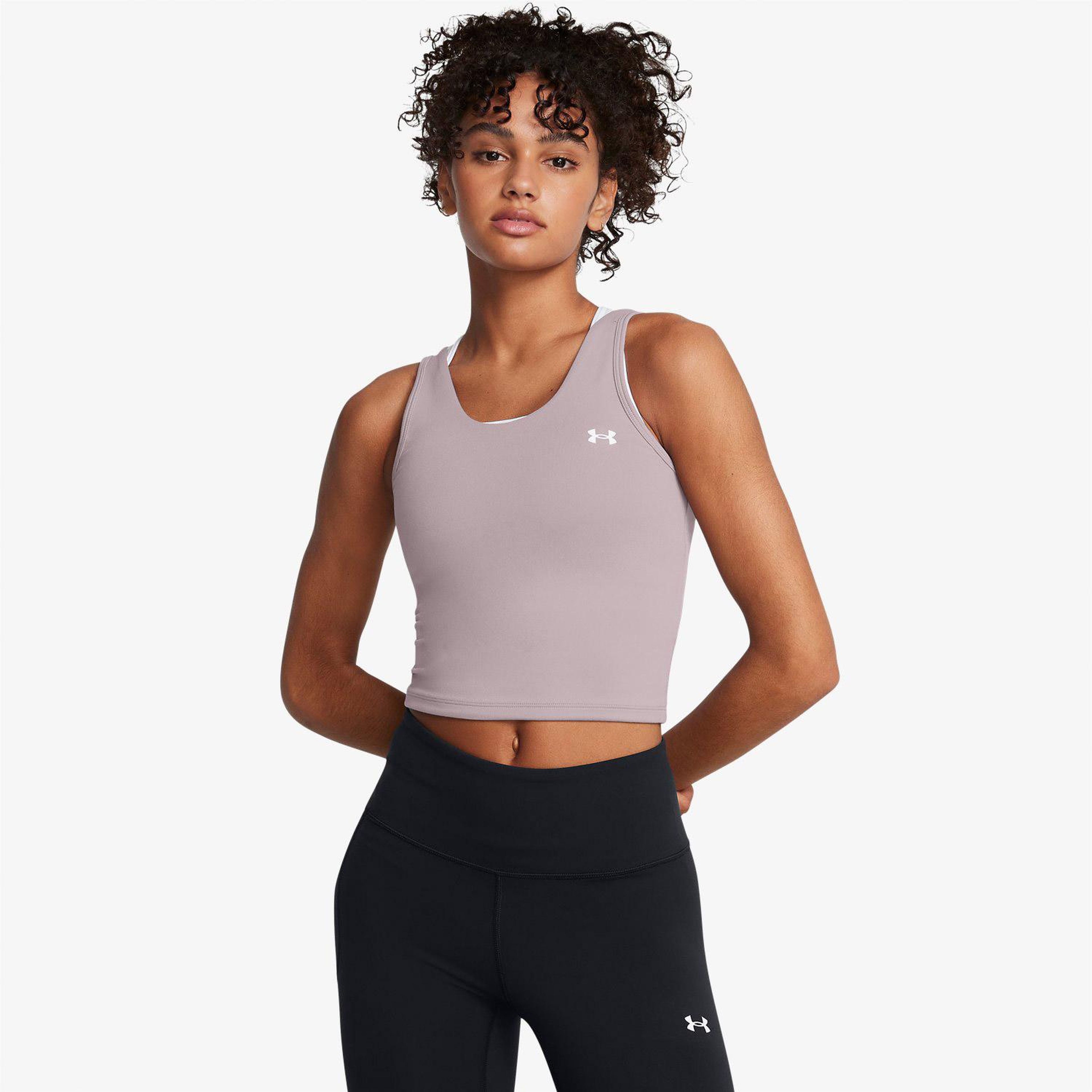 Under Armour Motion Tank Kadın Pembe Antrenman Bra
