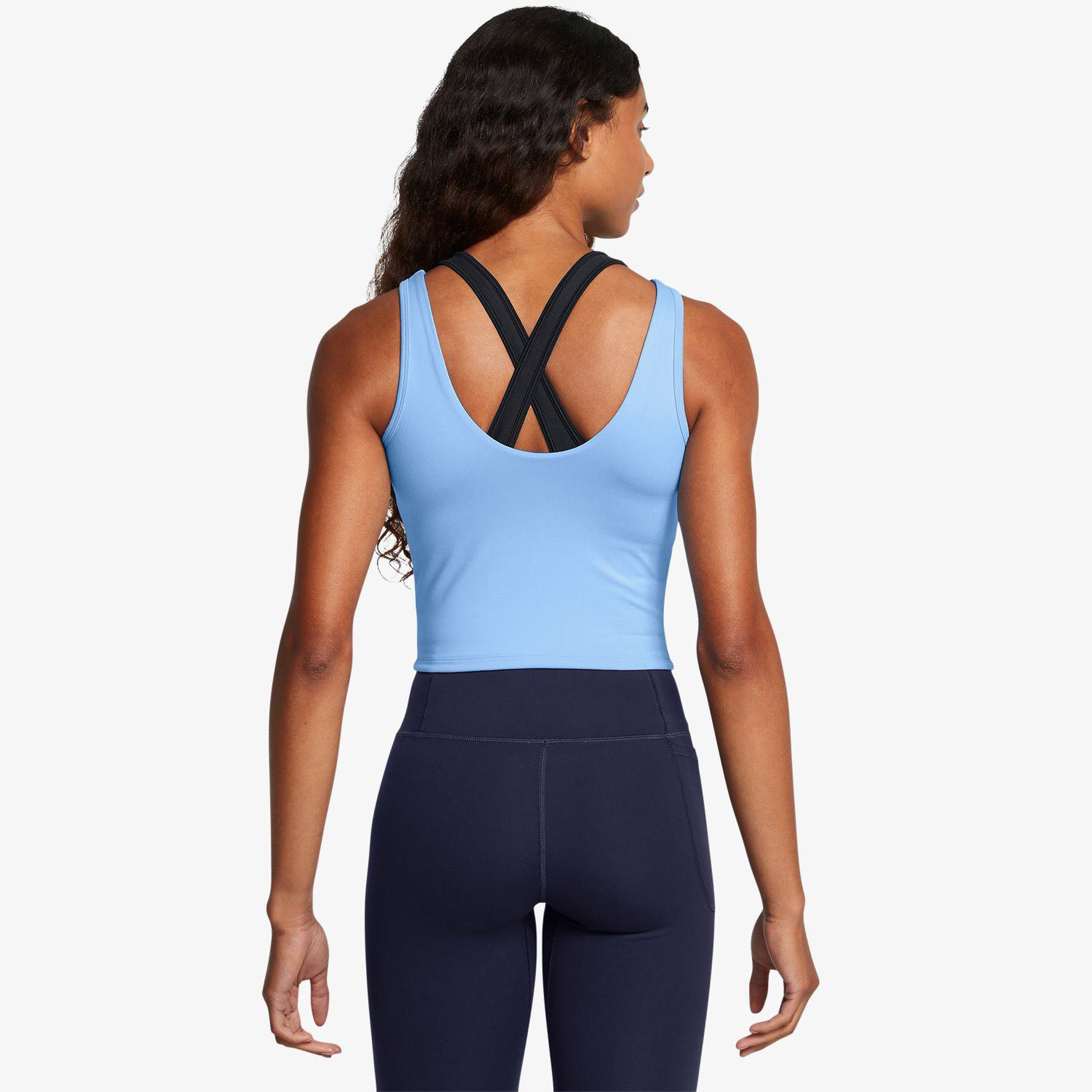Under Armour Motion Tank Kadın Mavi Antrenman Bra