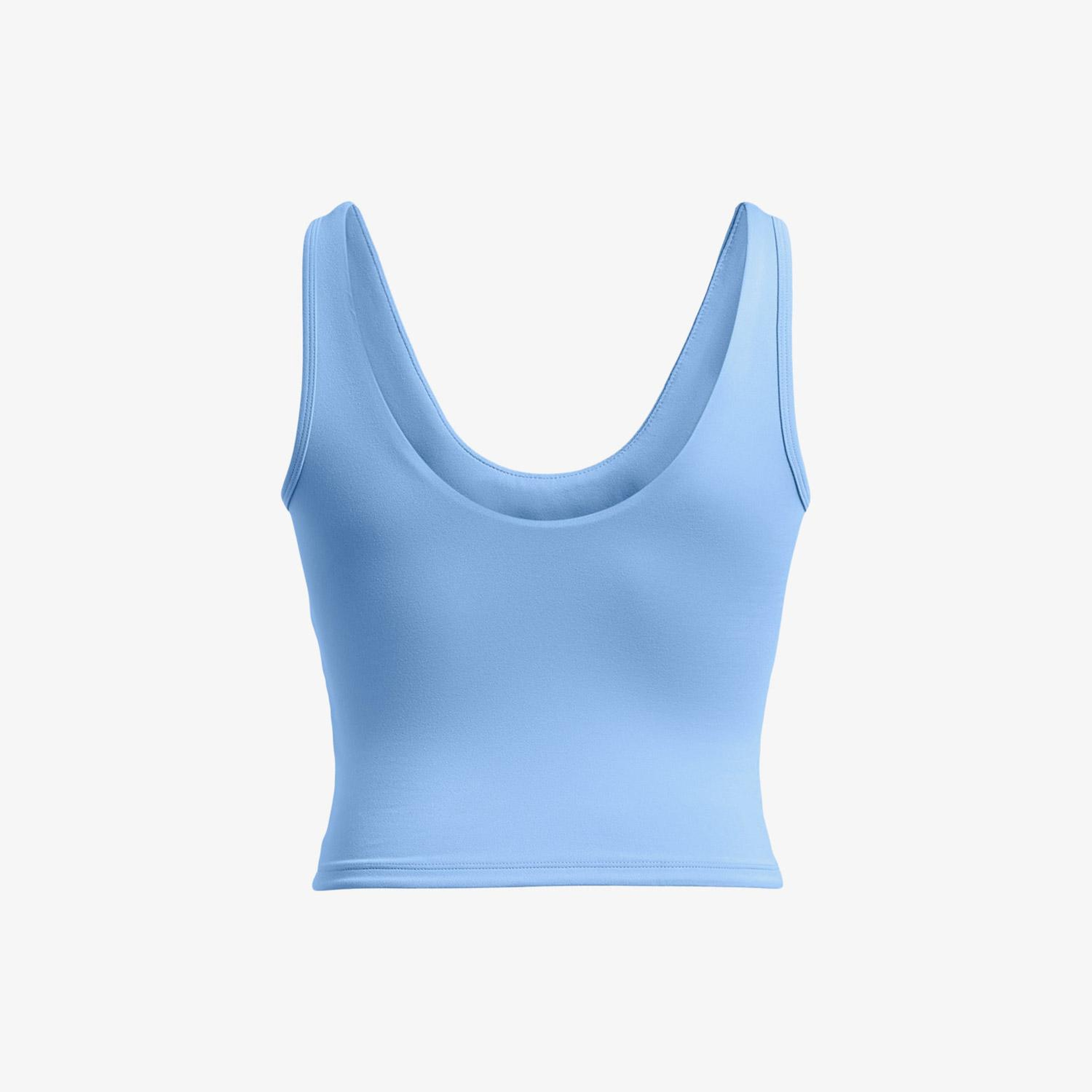 Under Armour Motion Tank Kadın Mavi Antrenman Bra