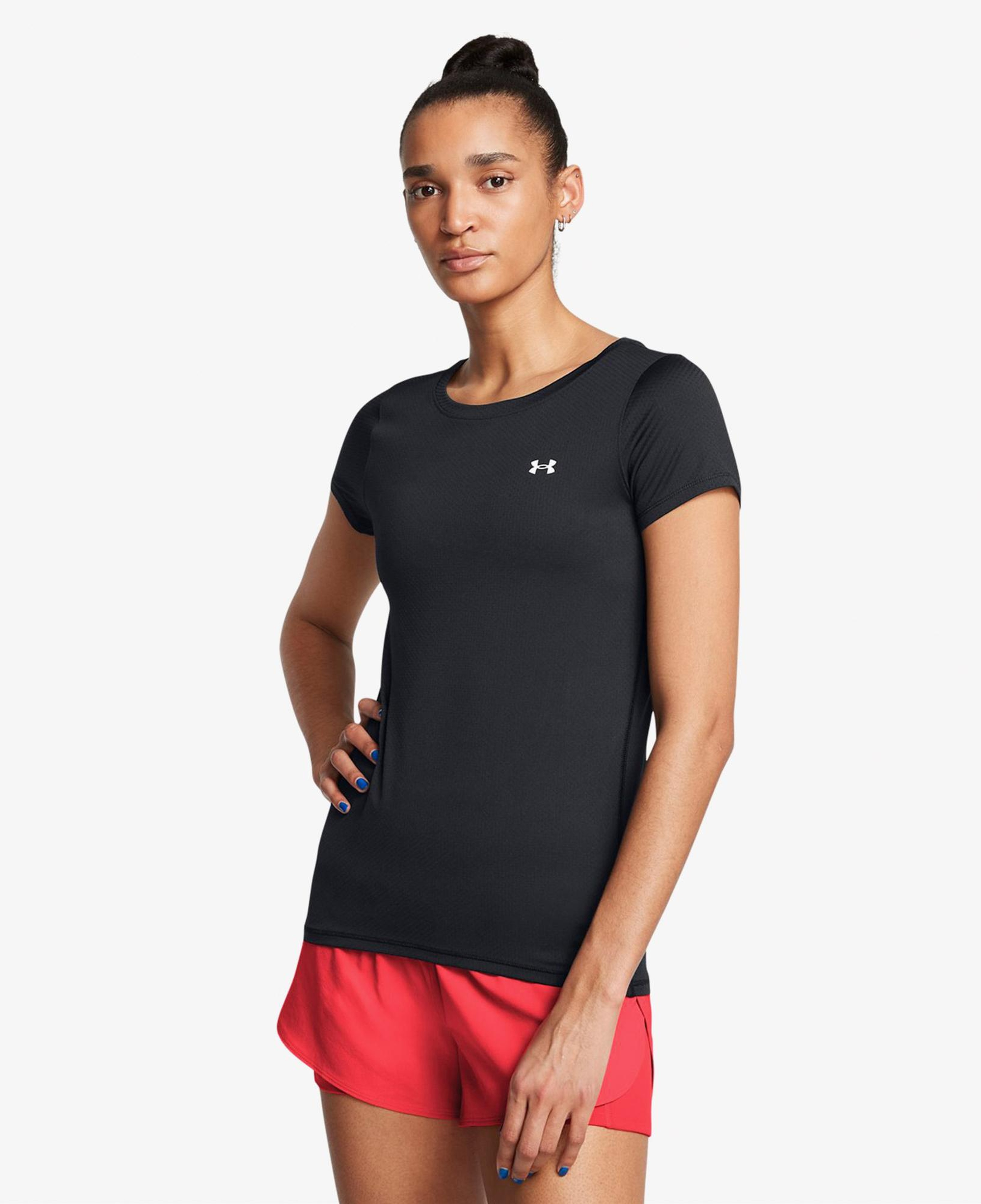 Under Armour Tech Mesh Kadın Siyah Antrenman T-Shirt
